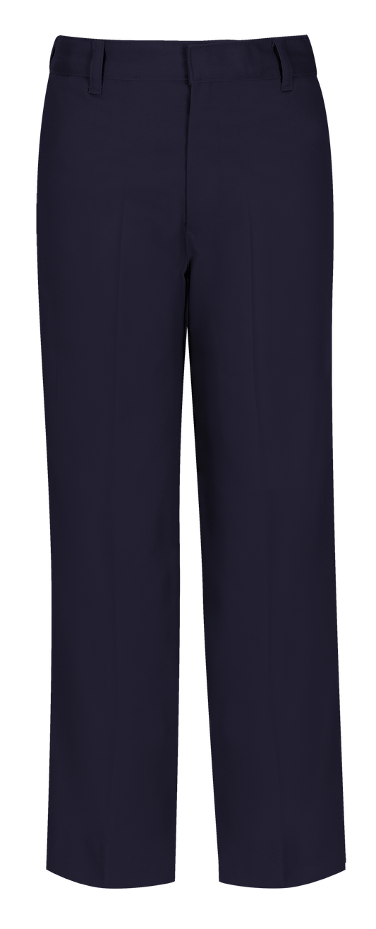 Mens Flat Front Pant With Double Knee 32" Inseam