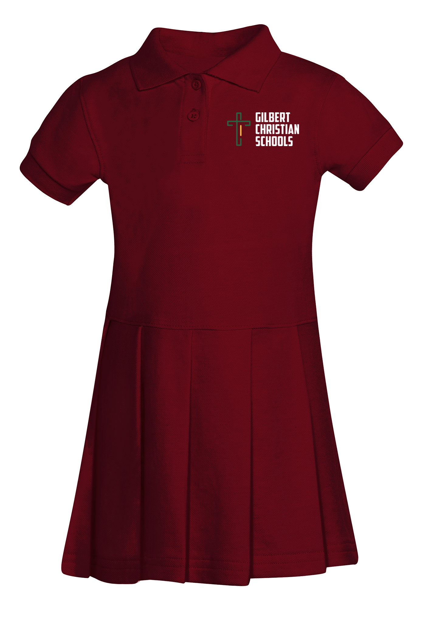 Childrens Pique Polo Dress (Sizes 4-6X)