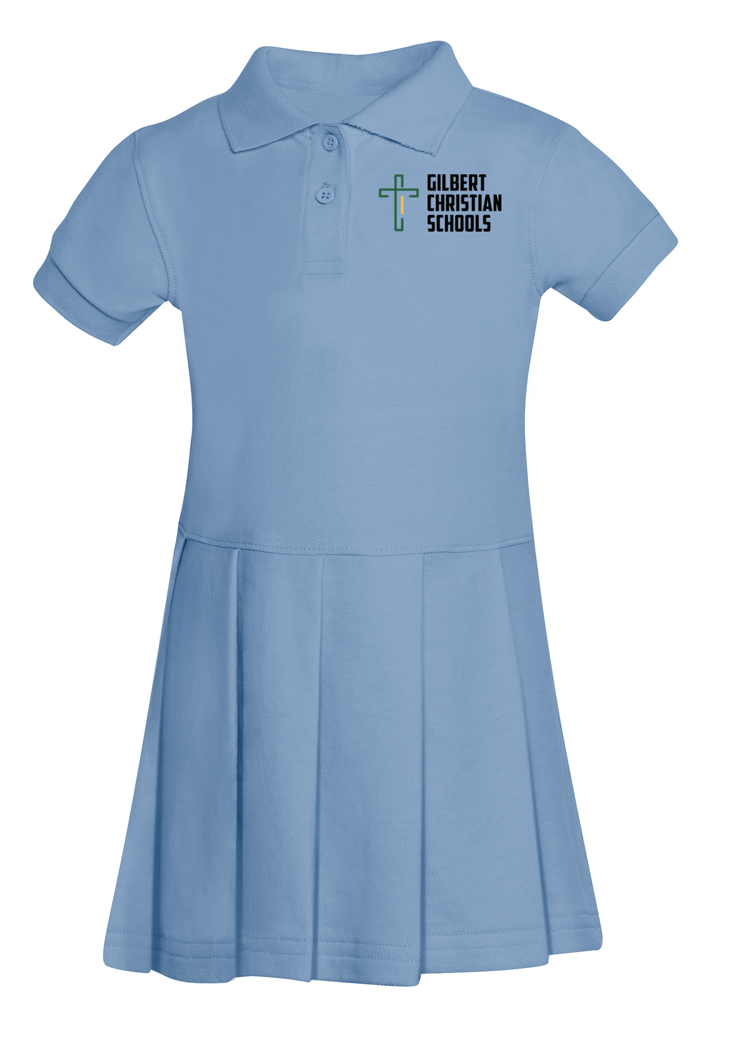 Childrens Pique Polo Dress (Sizes 4-6X)