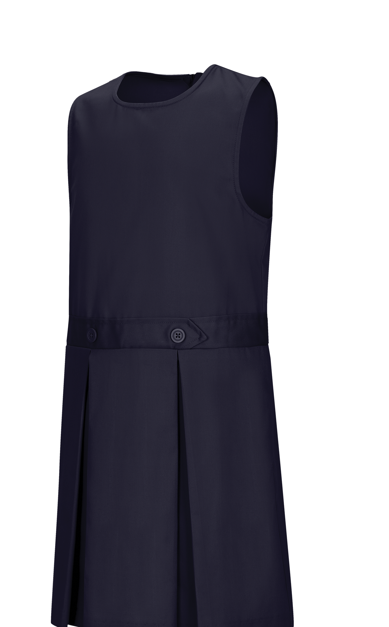 Girls Kick Pleat Jumper