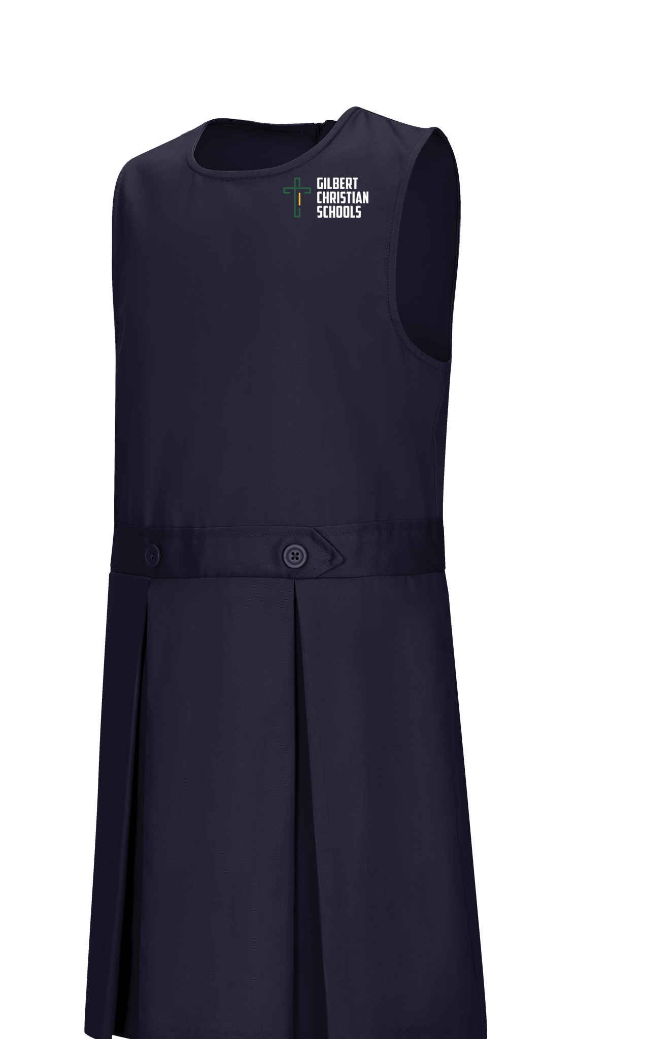 Girls Plus Kick Pleat Jumper