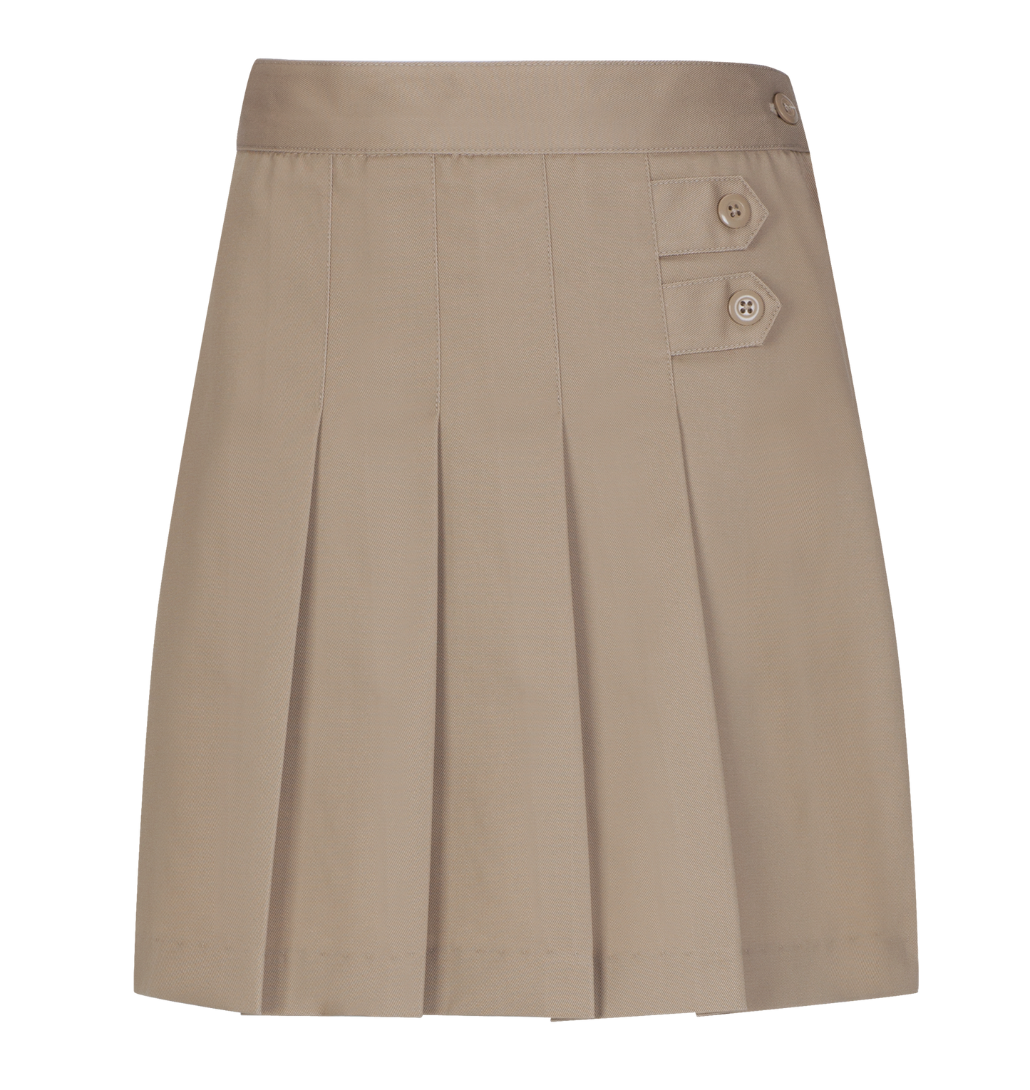Girls Stretch Pleated Tab Scooter