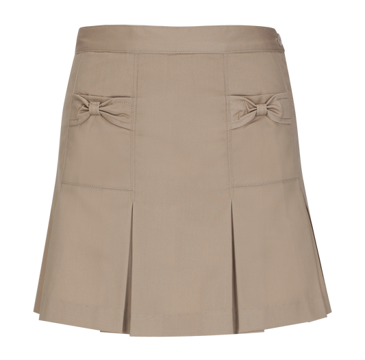 Girls Stretch Bow Pocket Scooter