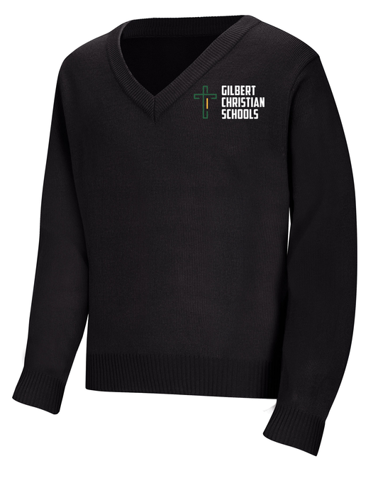 Youth Unisex Long Sleeve V-Neck