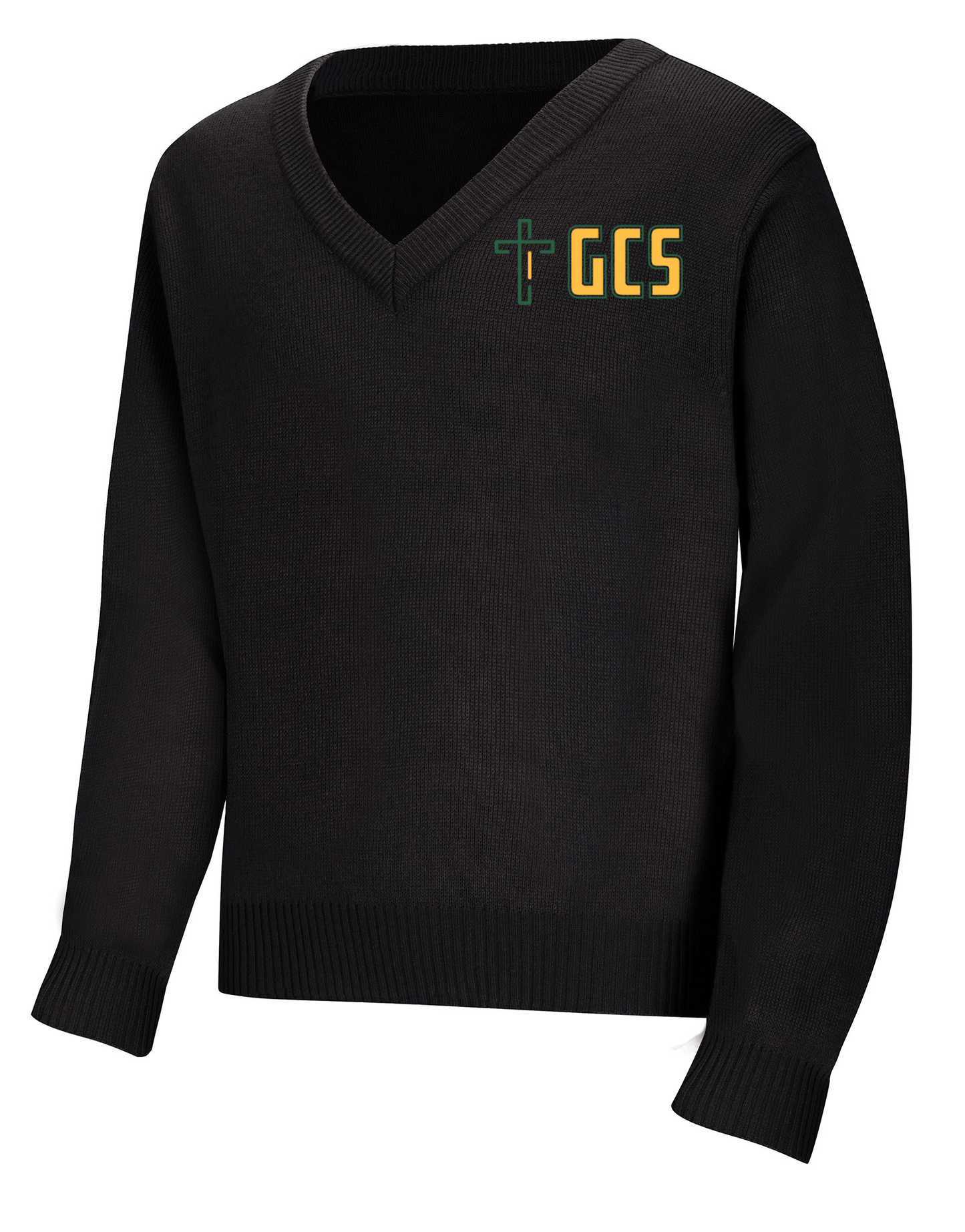 Youth Unisex Long Sleeve V-Neck