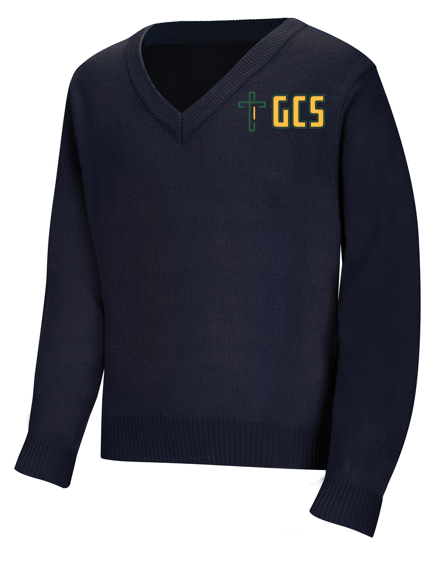 Youth Unisex Long Sleeve V-Neck