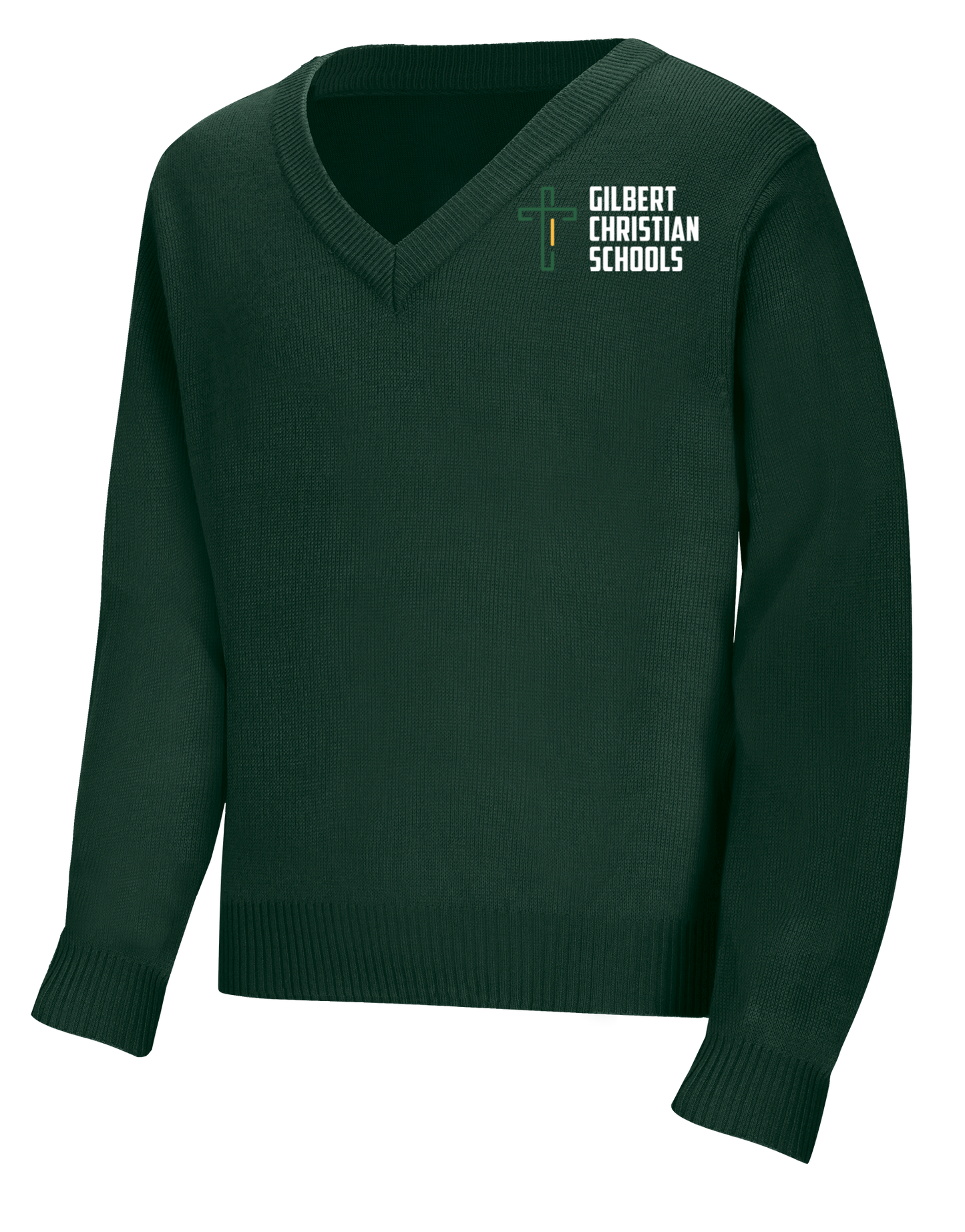 Youth Unisex Long Sleeve V-Neck