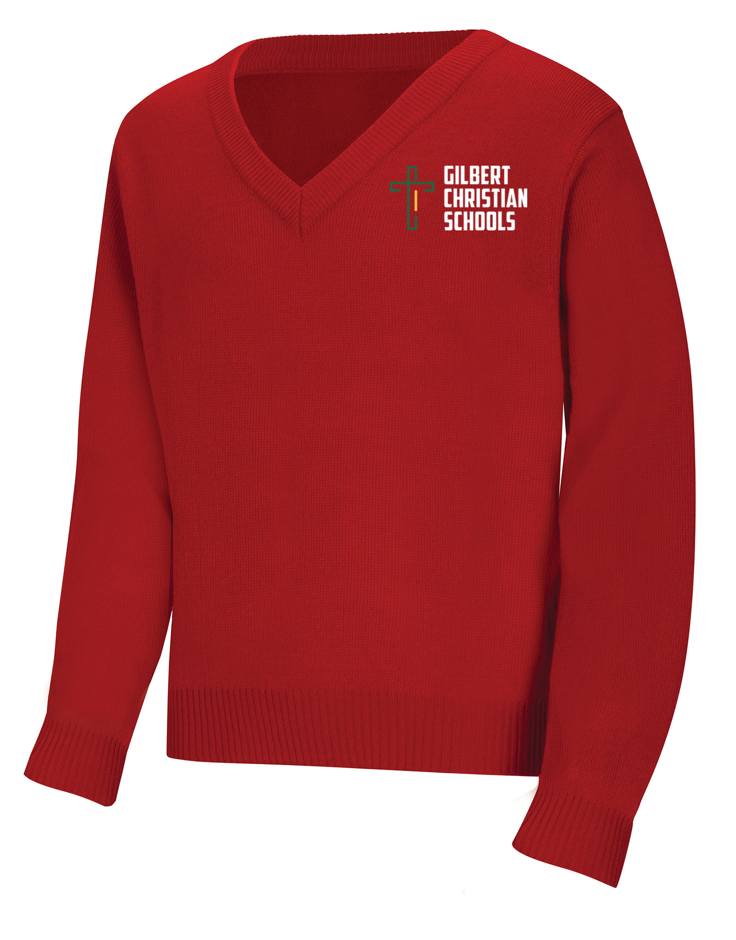 Youth Unisex Long Sleeve V-Neck