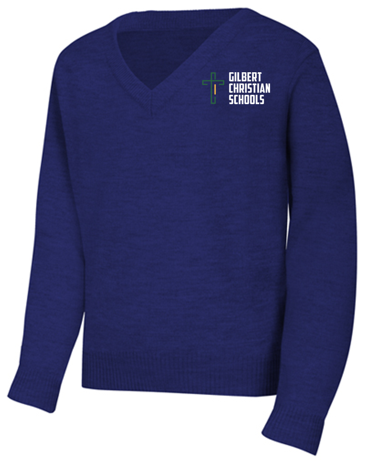 Youth Unisex Long Sleeve V-Neck