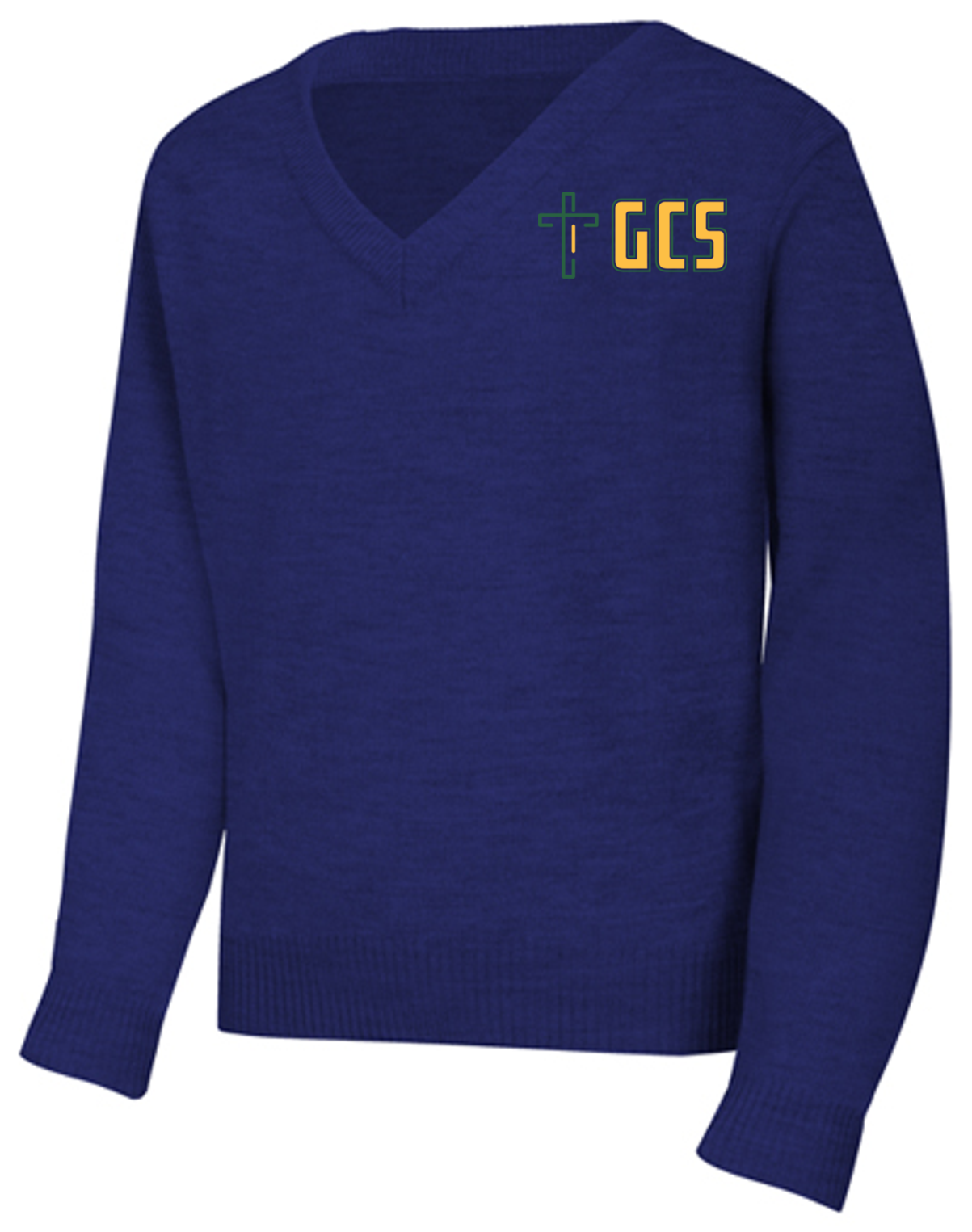 Youth Unisex Long Sleeve V-Neck