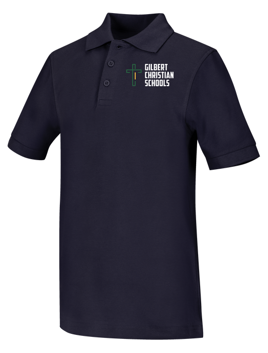 Toddler Unisex Short Sleeve Pique Polo