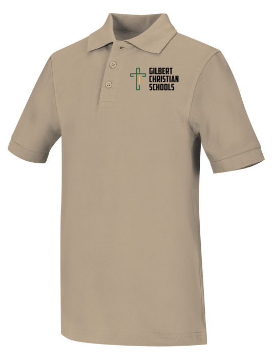 OLD Fit Youth Unisex Short Sleeve Pique Polo