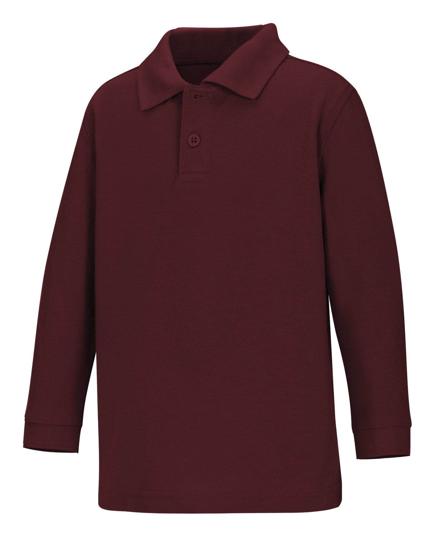 Youth Long Sleeve Pique Polo