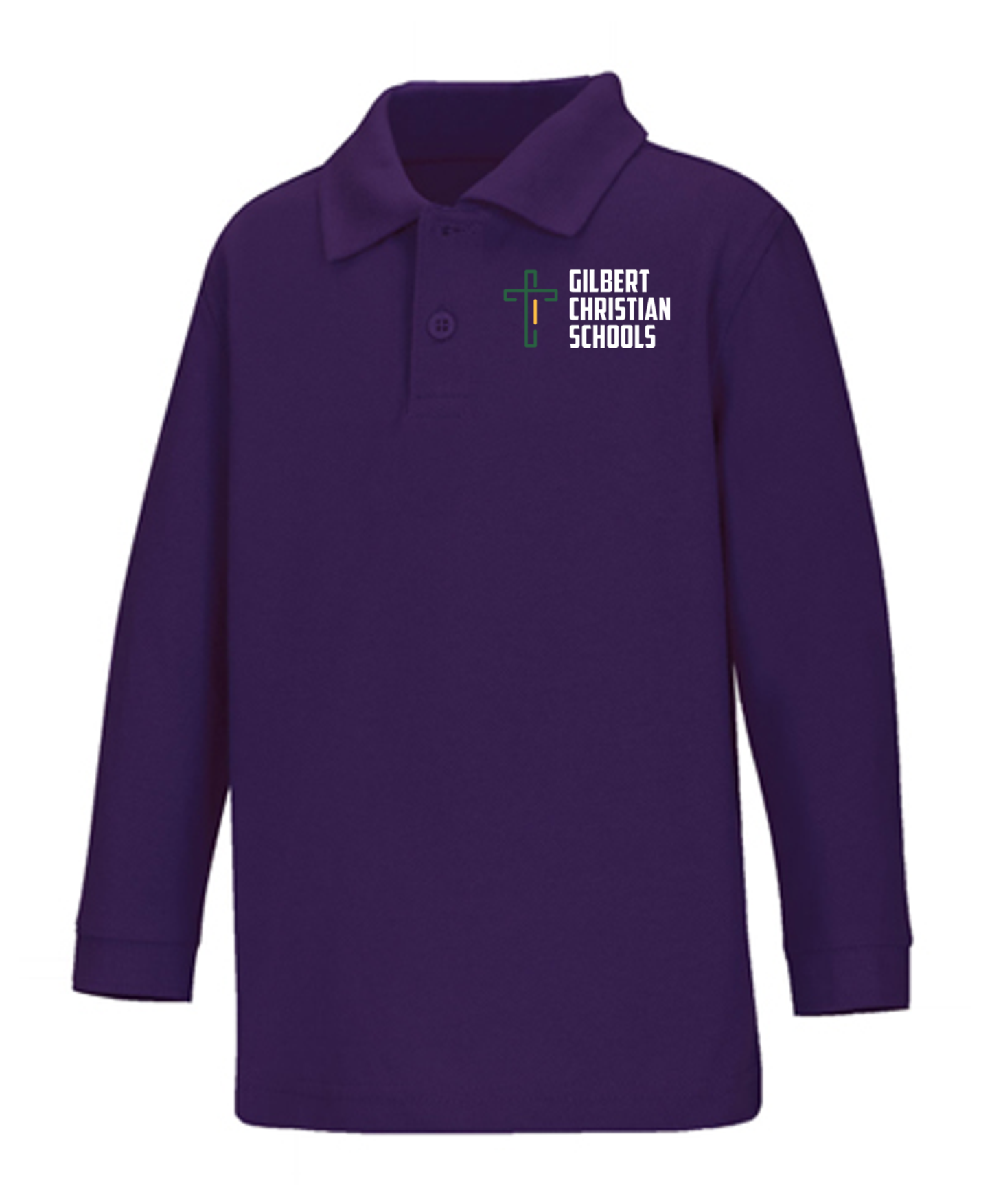 Old Fit Youth Long Sleeve Interlock Polo