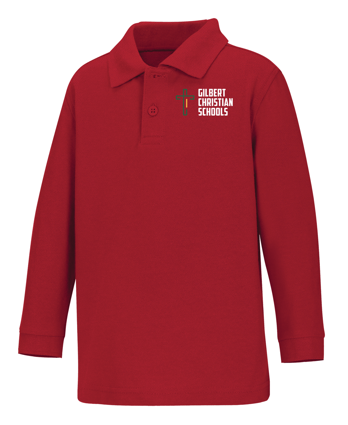 Old Fit Youth Long Sleeve Interlock Polo