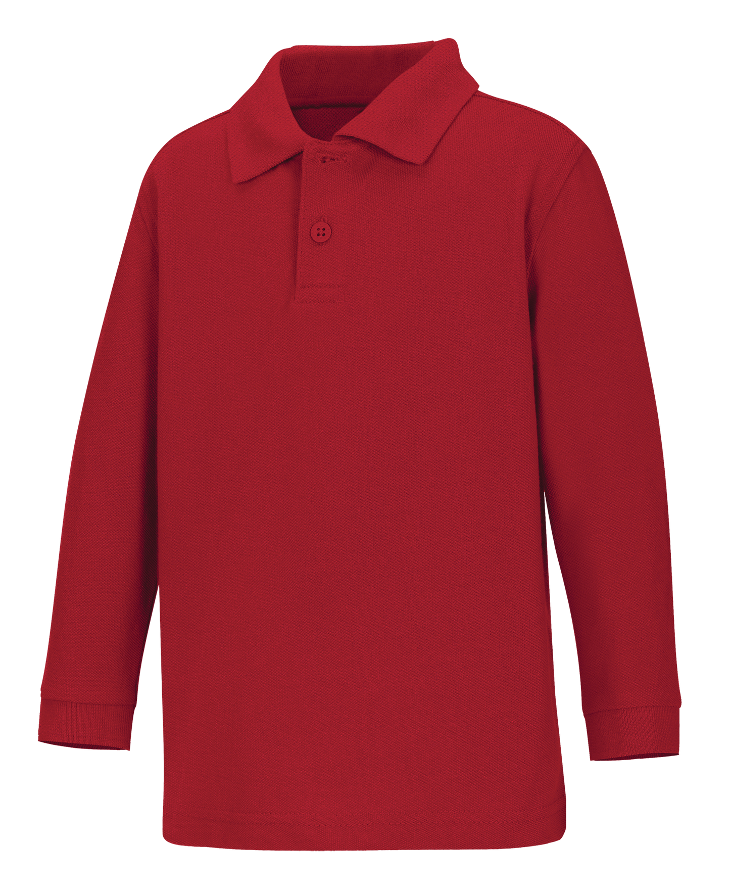Youth Long Sleeve Pique Polo
