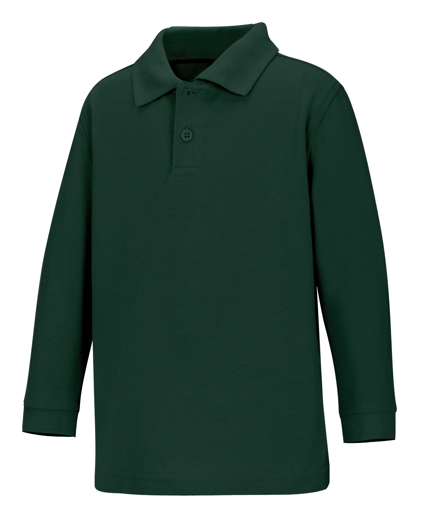 Youth Long Sleeve Pique Polo