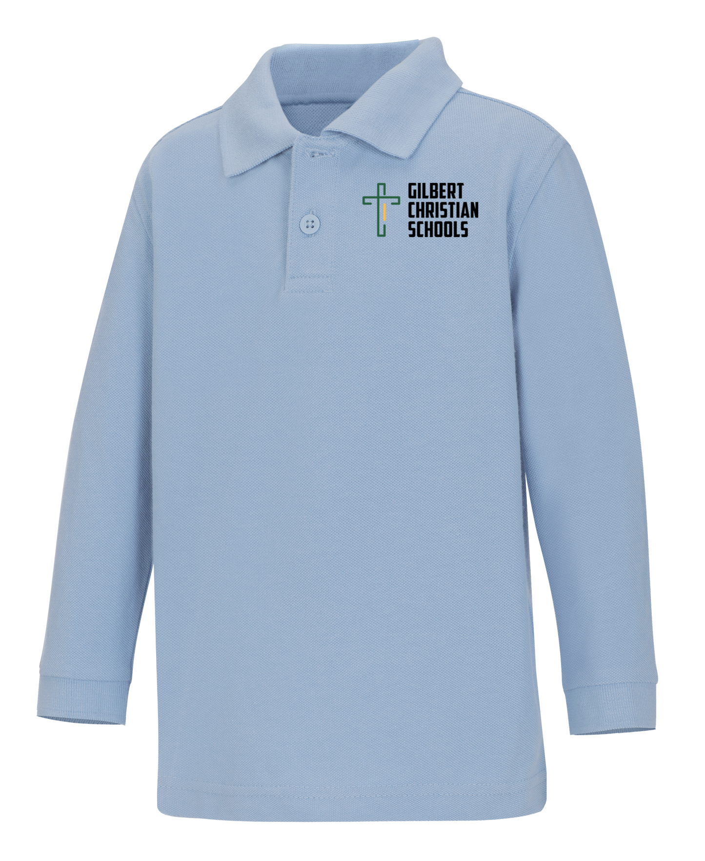 Old Fit Youth Long Sleeve Interlock Polo