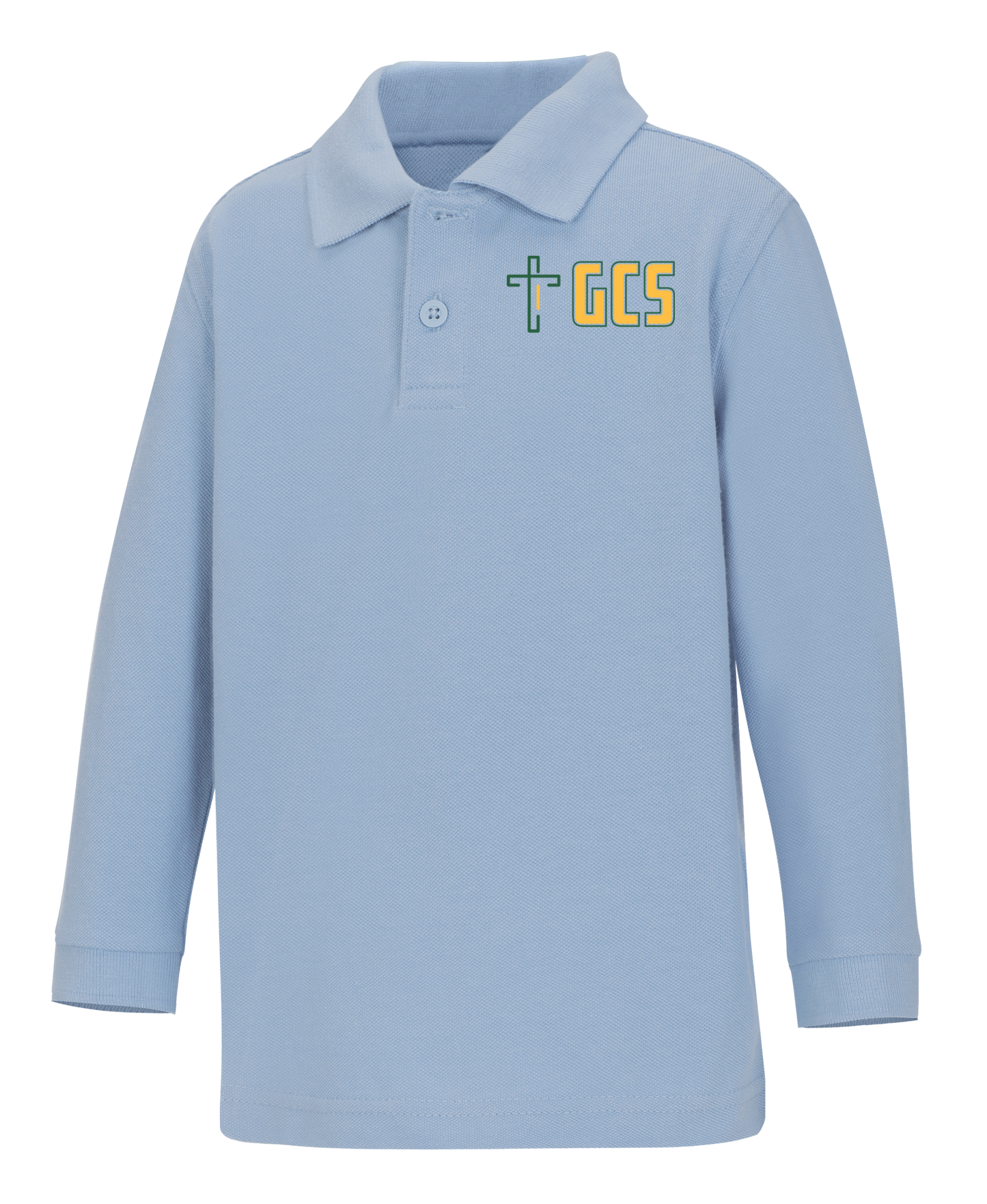 Old Fit Youth Long Sleeve Interlock Polo