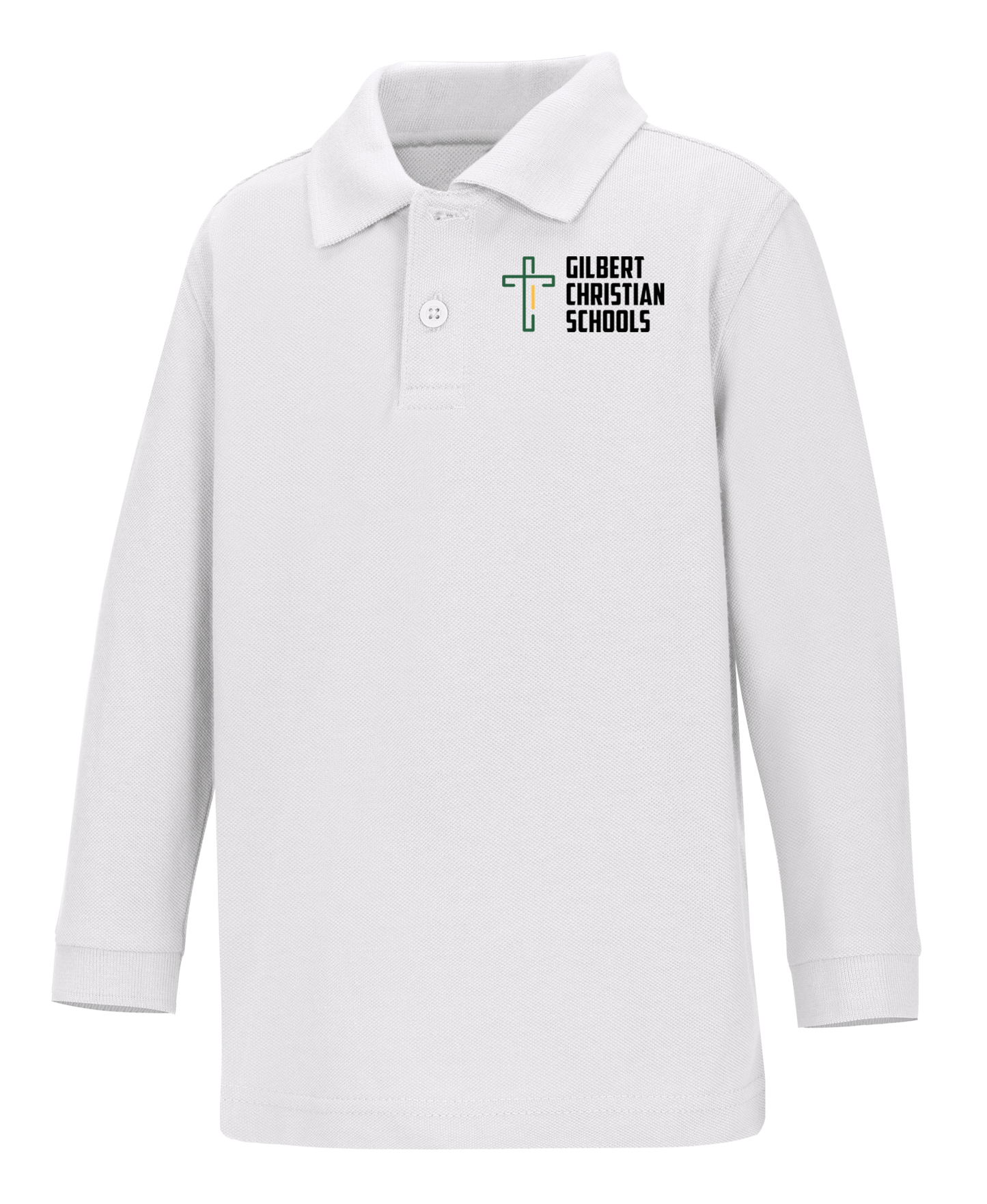 Old Fit Youth Long Sleeve Interlock Polo