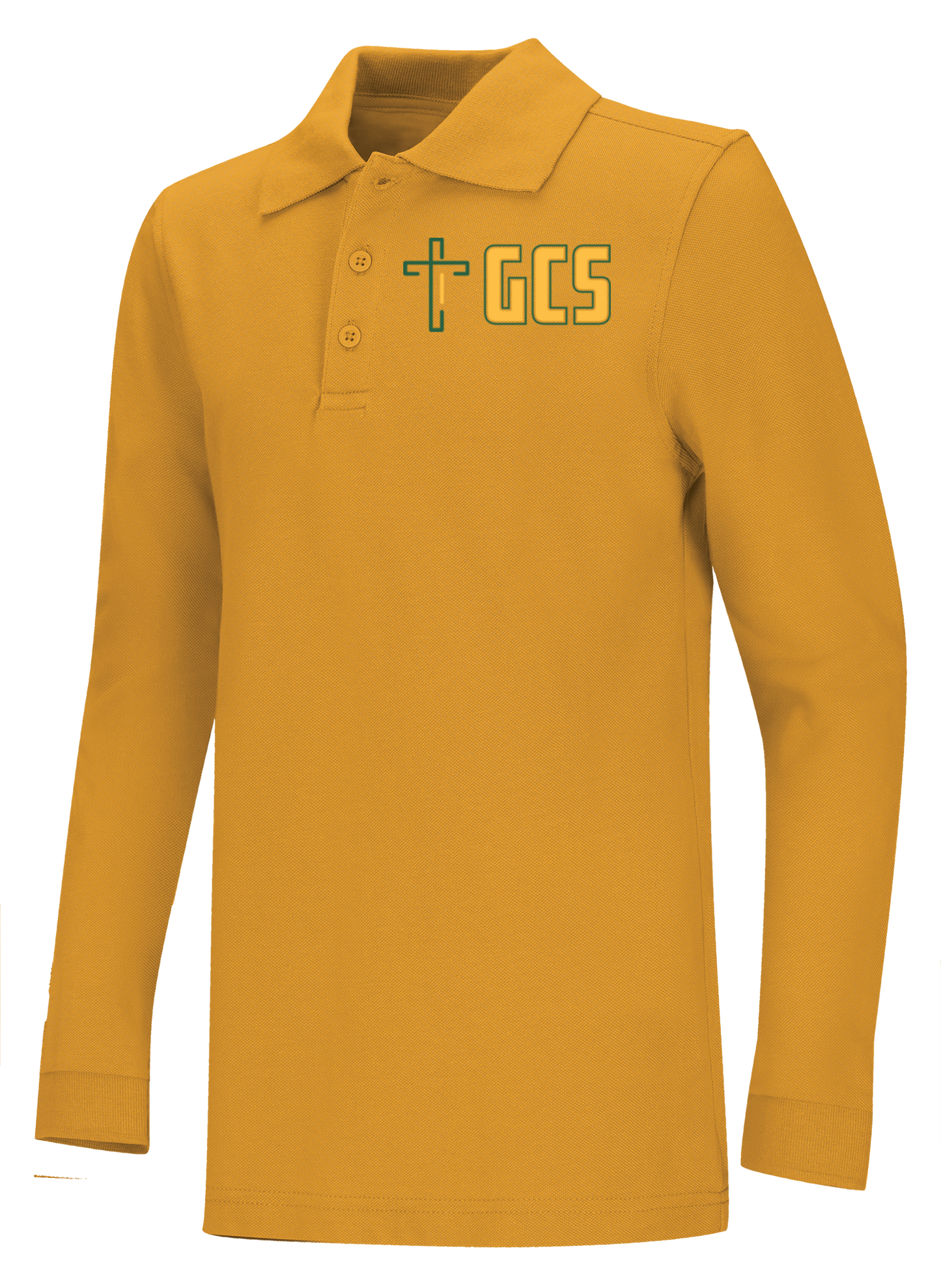 Old Fit Youth Long Sleeve Interlock Polo