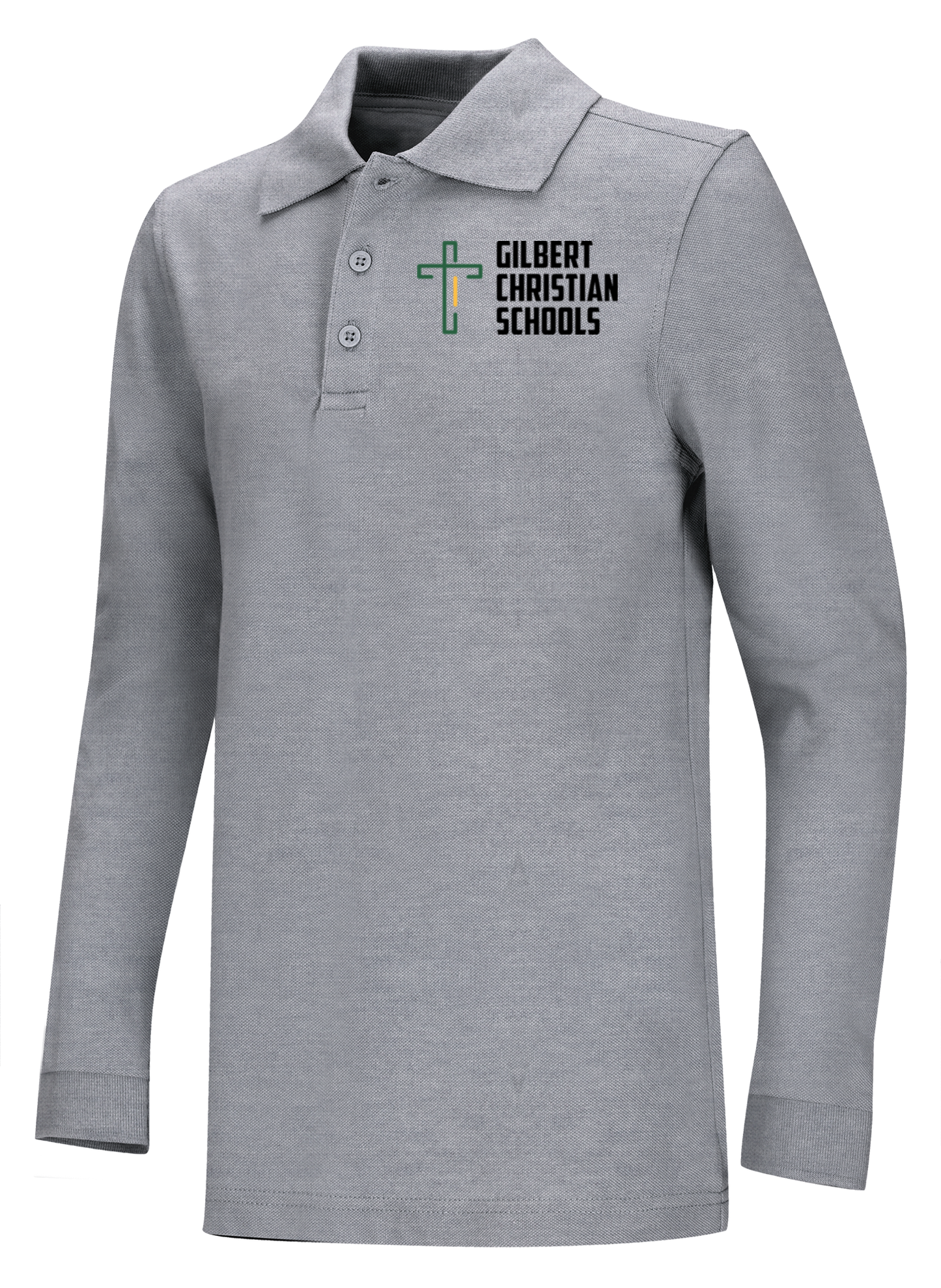 Youth Long Sleeve Pique Polo