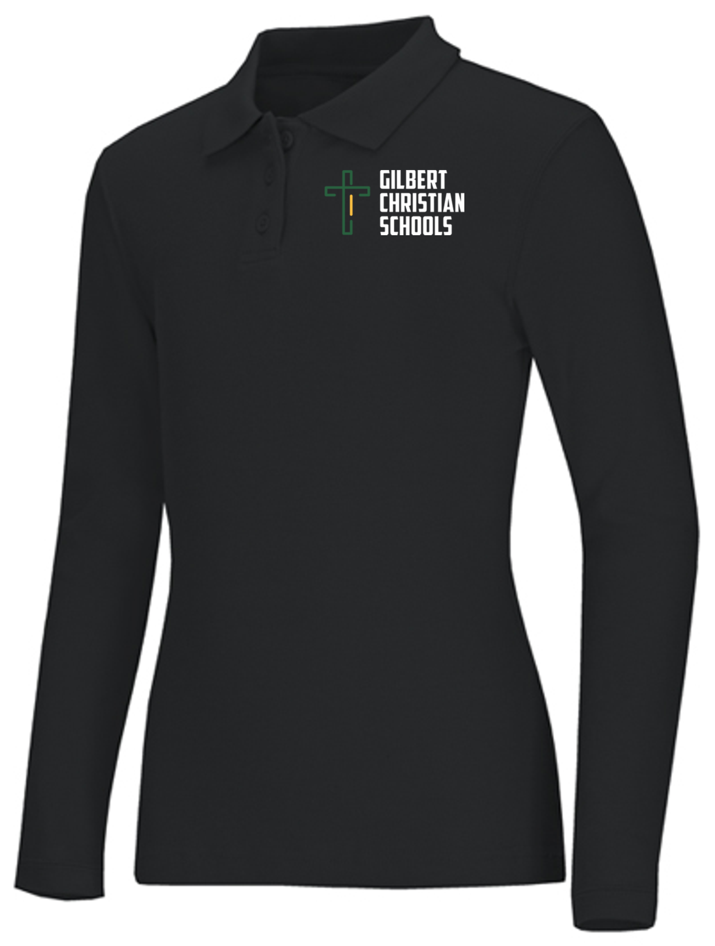 Old Fit Junior Long Sleeve Fitted Interlock Polo