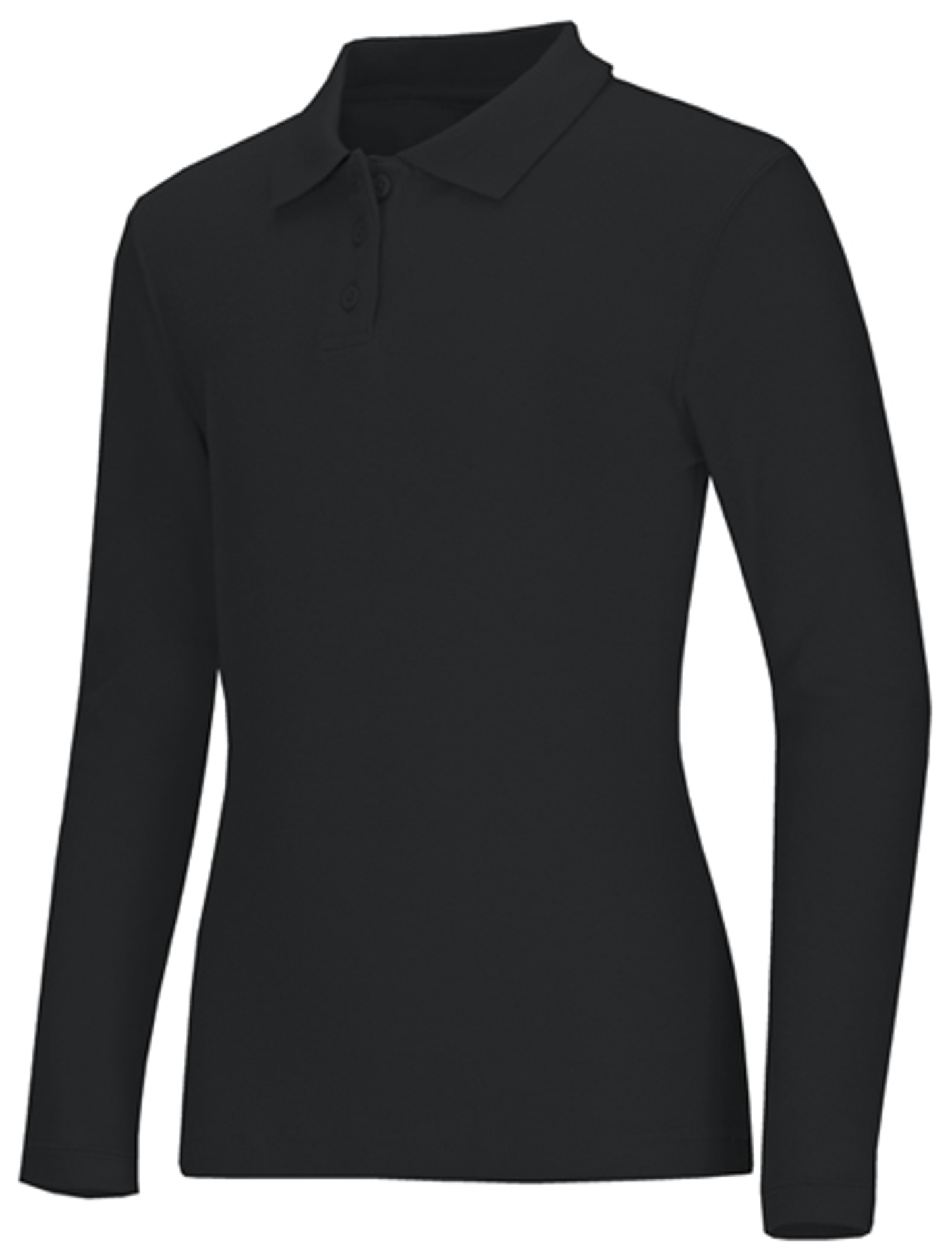 Old Fit Junior Long Sleeve Fitted Interlock Polo