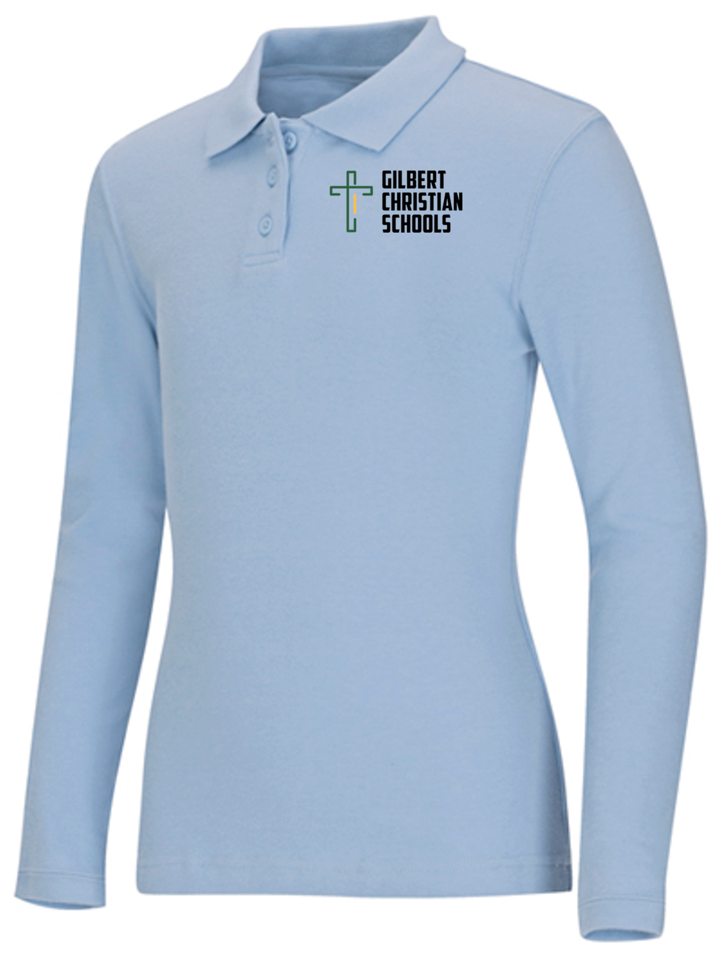 Old Fit Junior Long Sleeve Fitted Interlock Polo