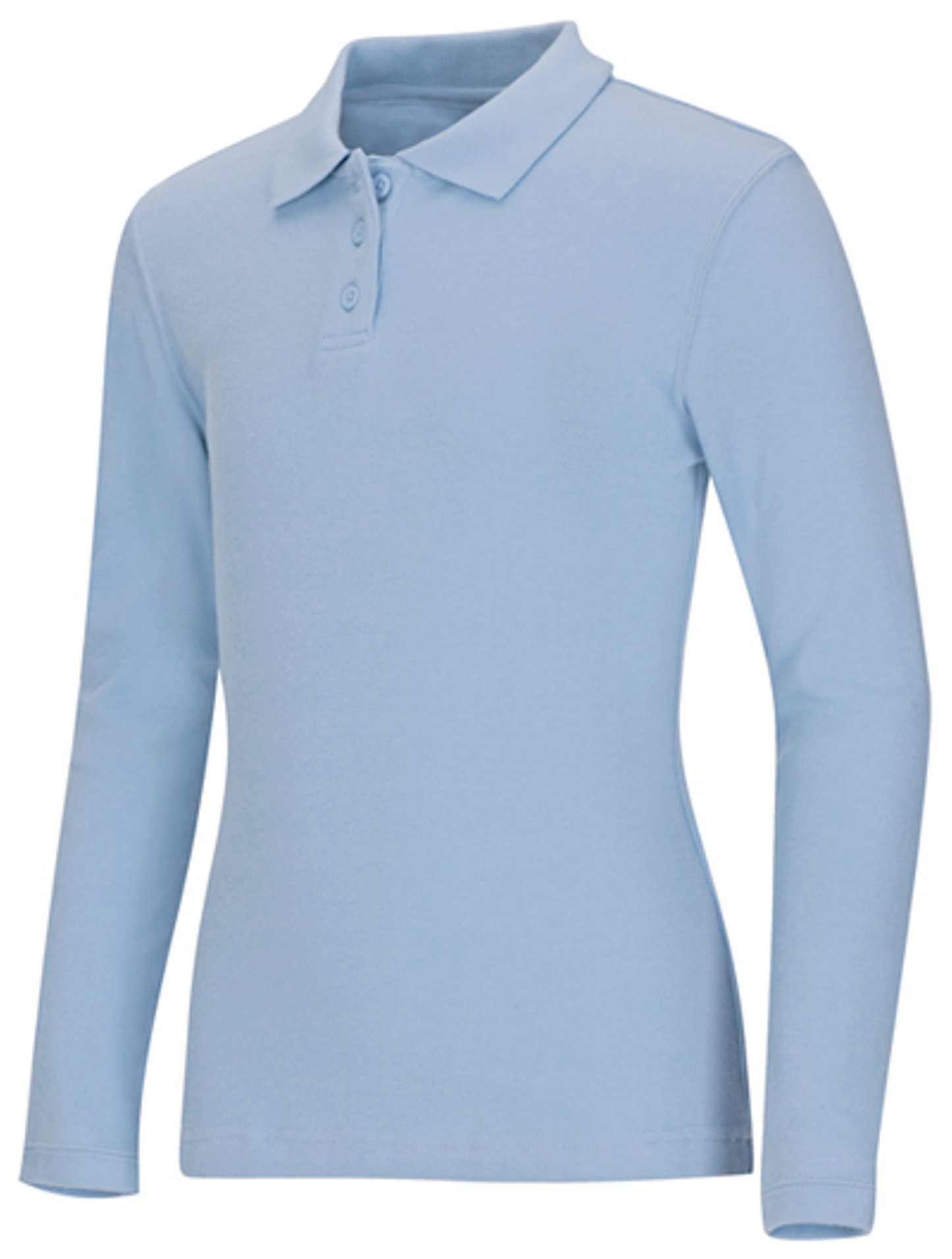 Old Fit Junior Long Sleeve Fitted Interlock Polo
