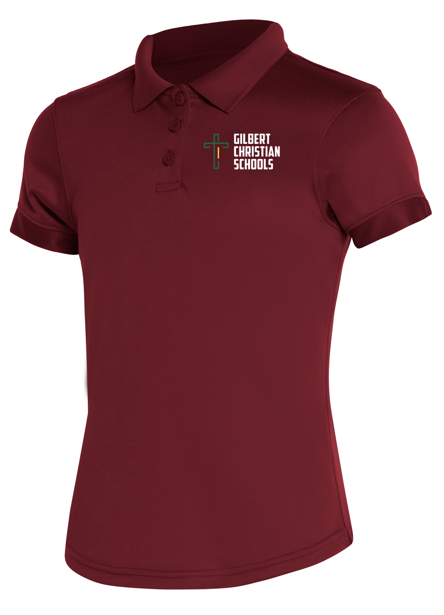 Girls Moisture Wicking Polo
