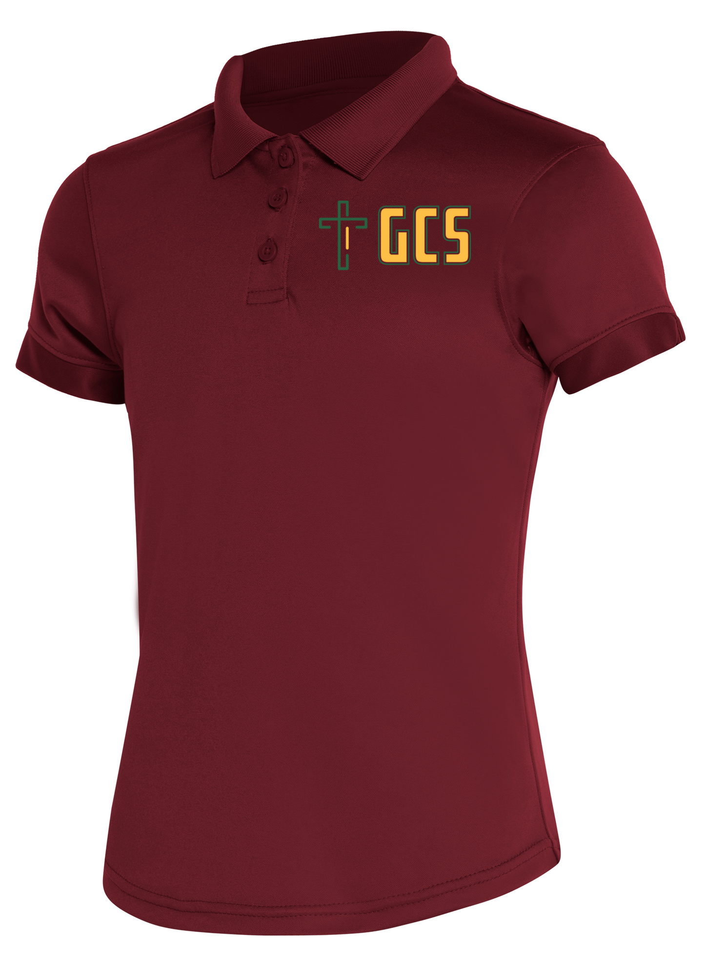Girls Moisture Wicking Polo