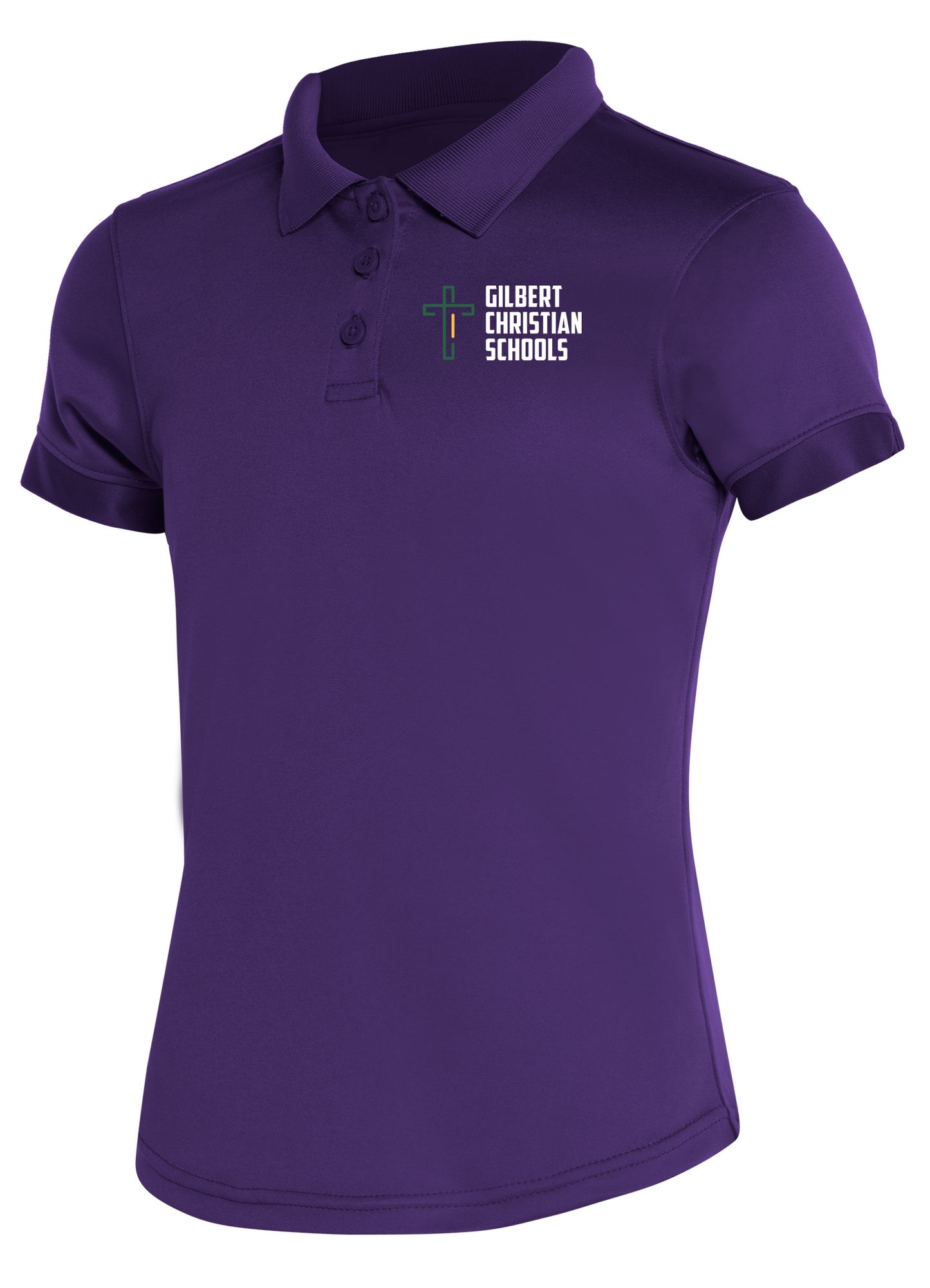 Girls Moisture Wicking Polo