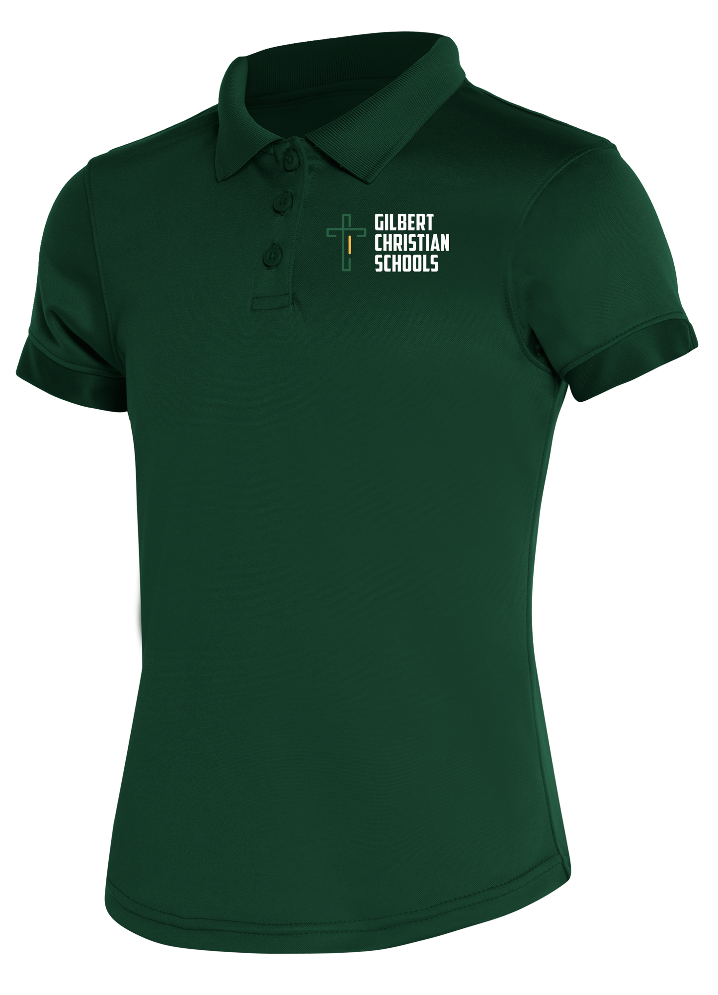 Girls Moisture Wicking Polo