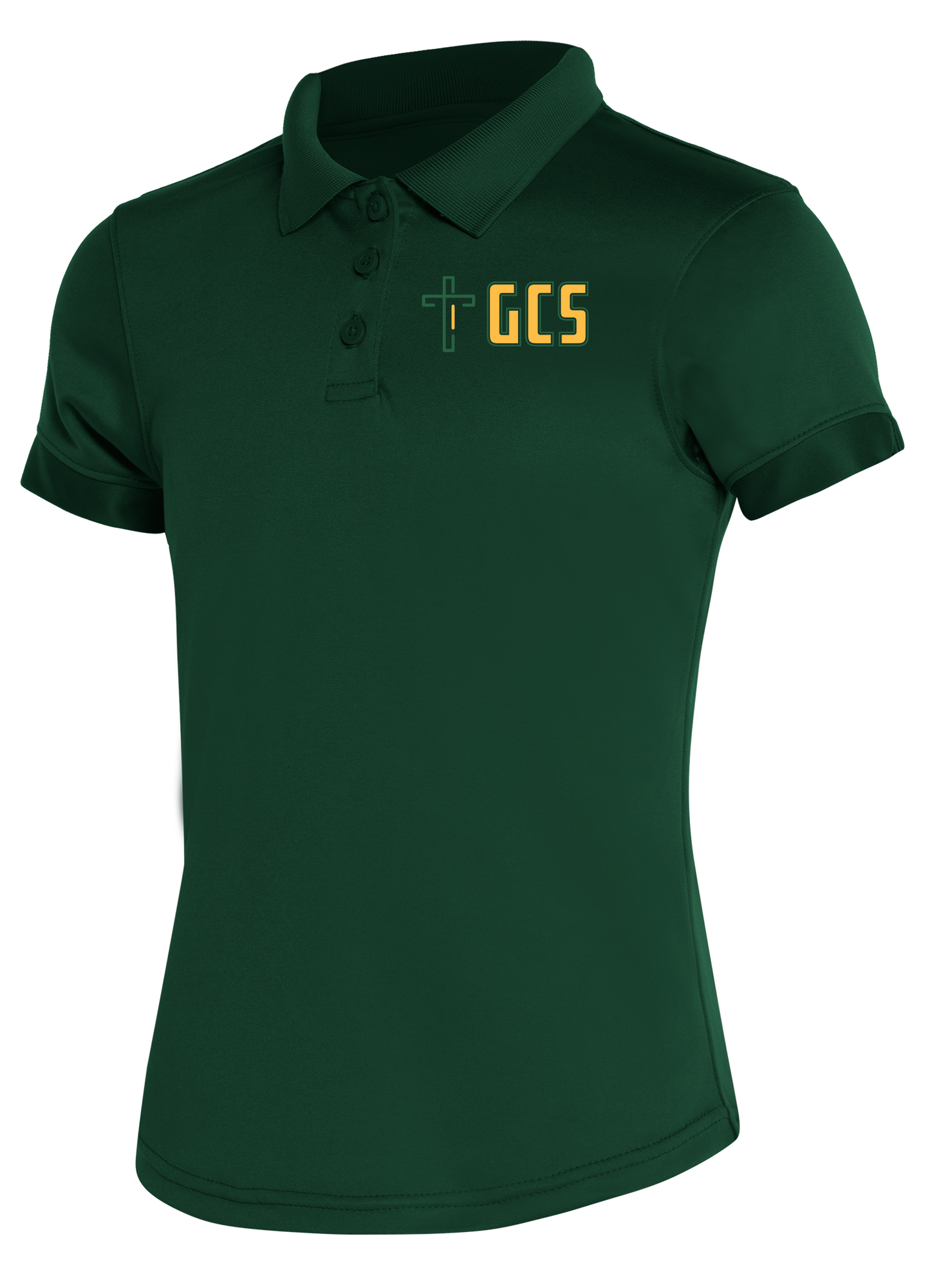 Girls Moisture Wicking Polo