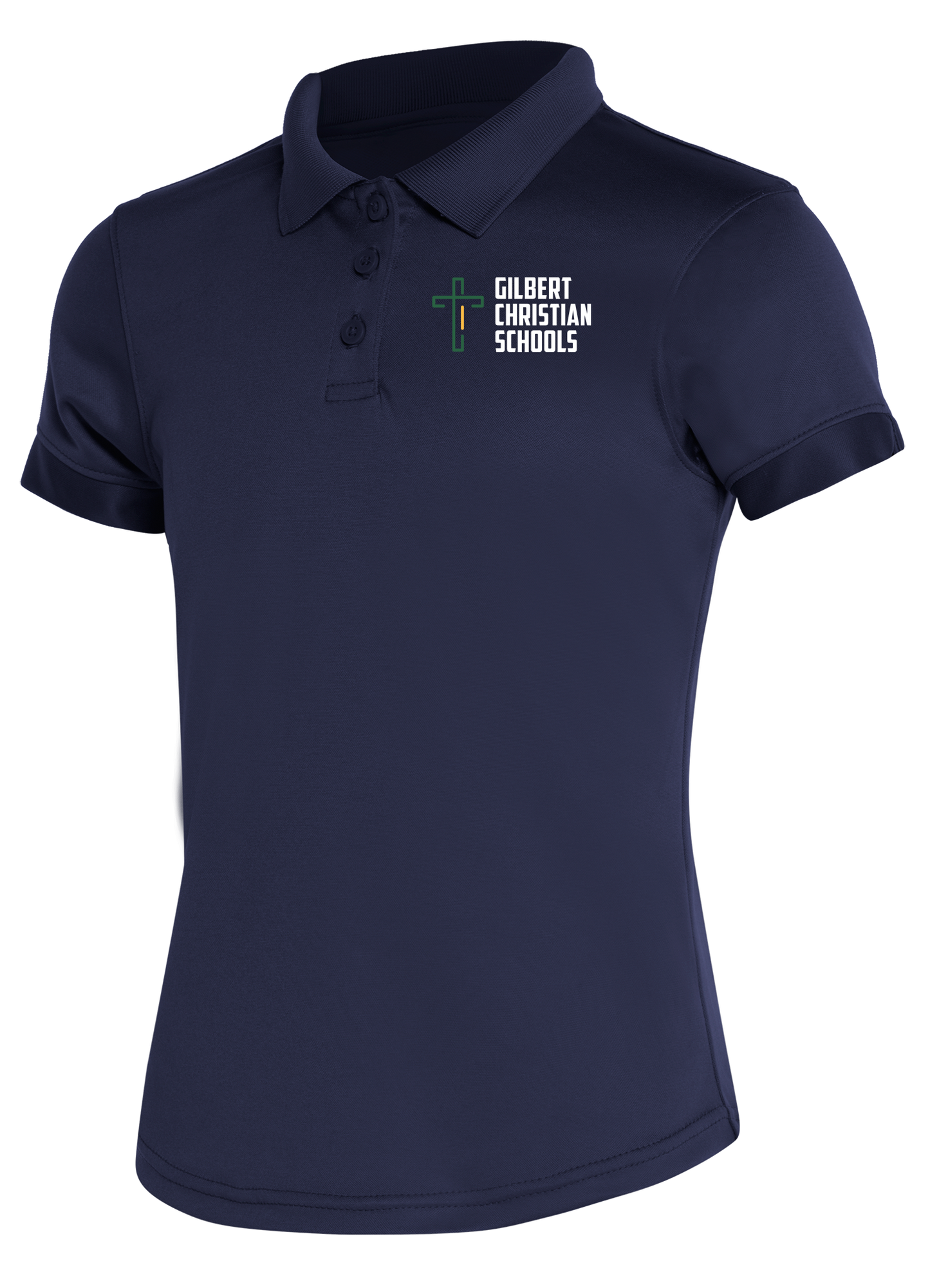 Girls Moisture Wicking Polo