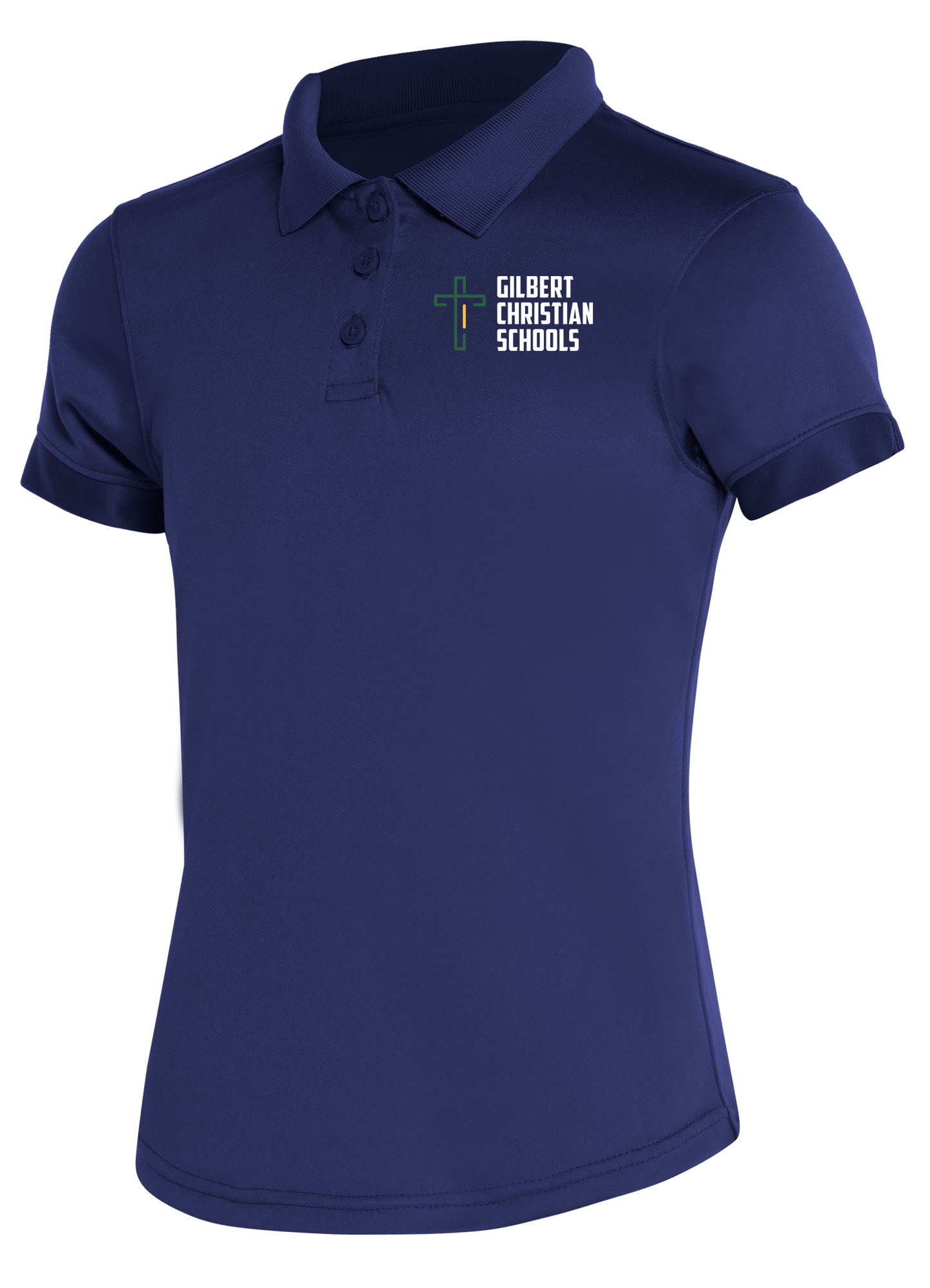Girls Moisture Wicking Polo