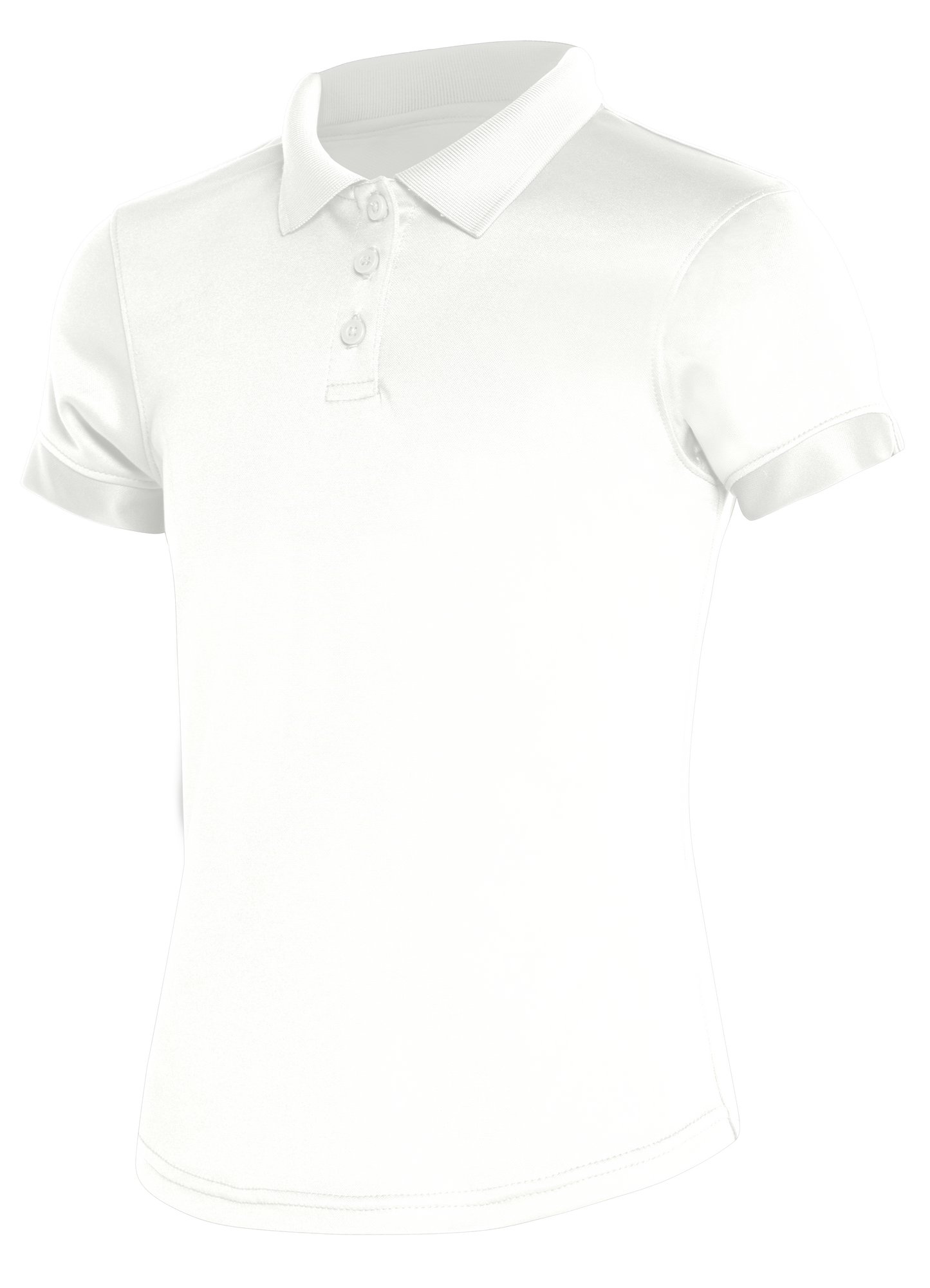 Girls Moisture Wicking Polo