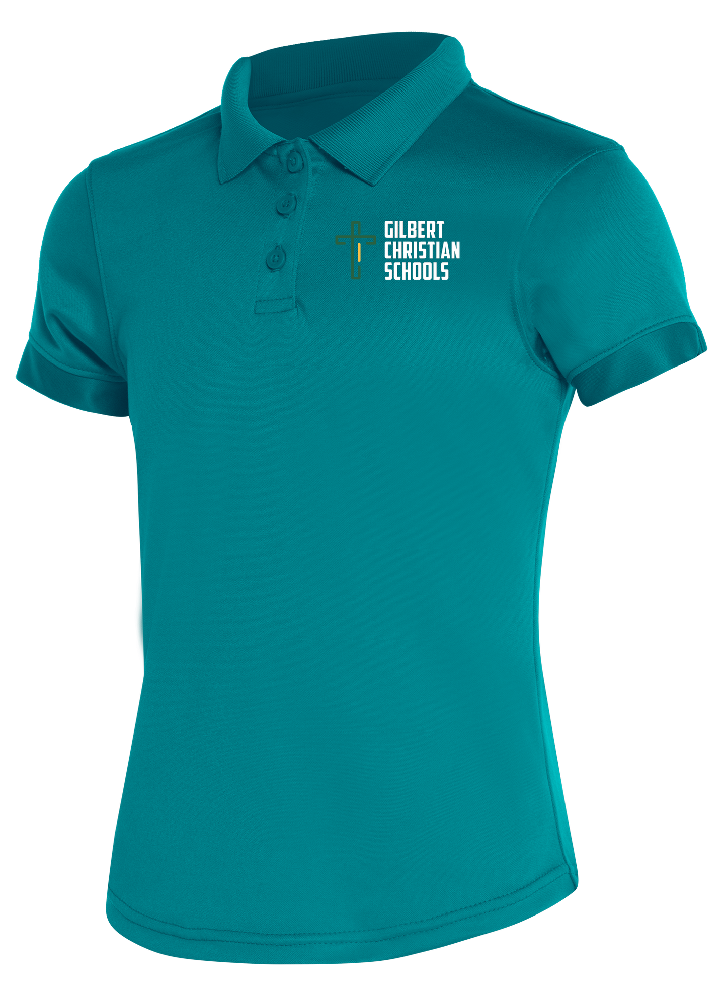 Girls Moisture Wicking Polo
