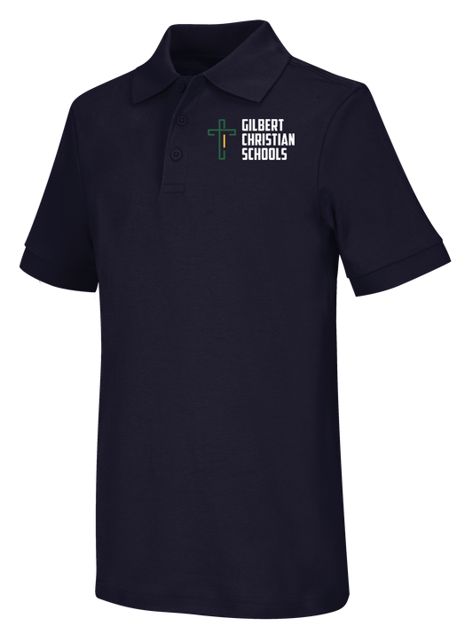 Youth Short Sleeve Interlock Polo