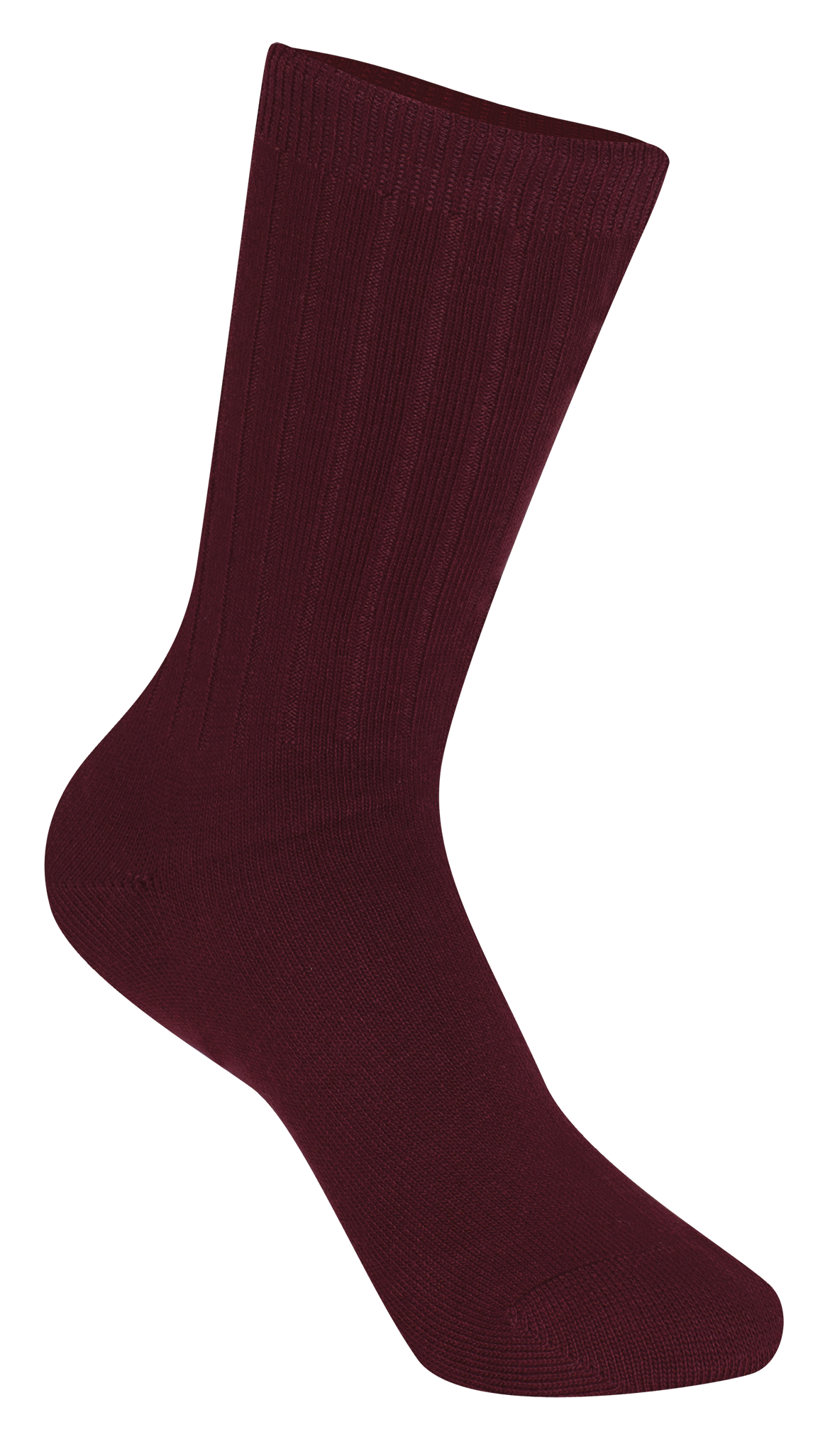 Unisex Ribbed Crew Socks