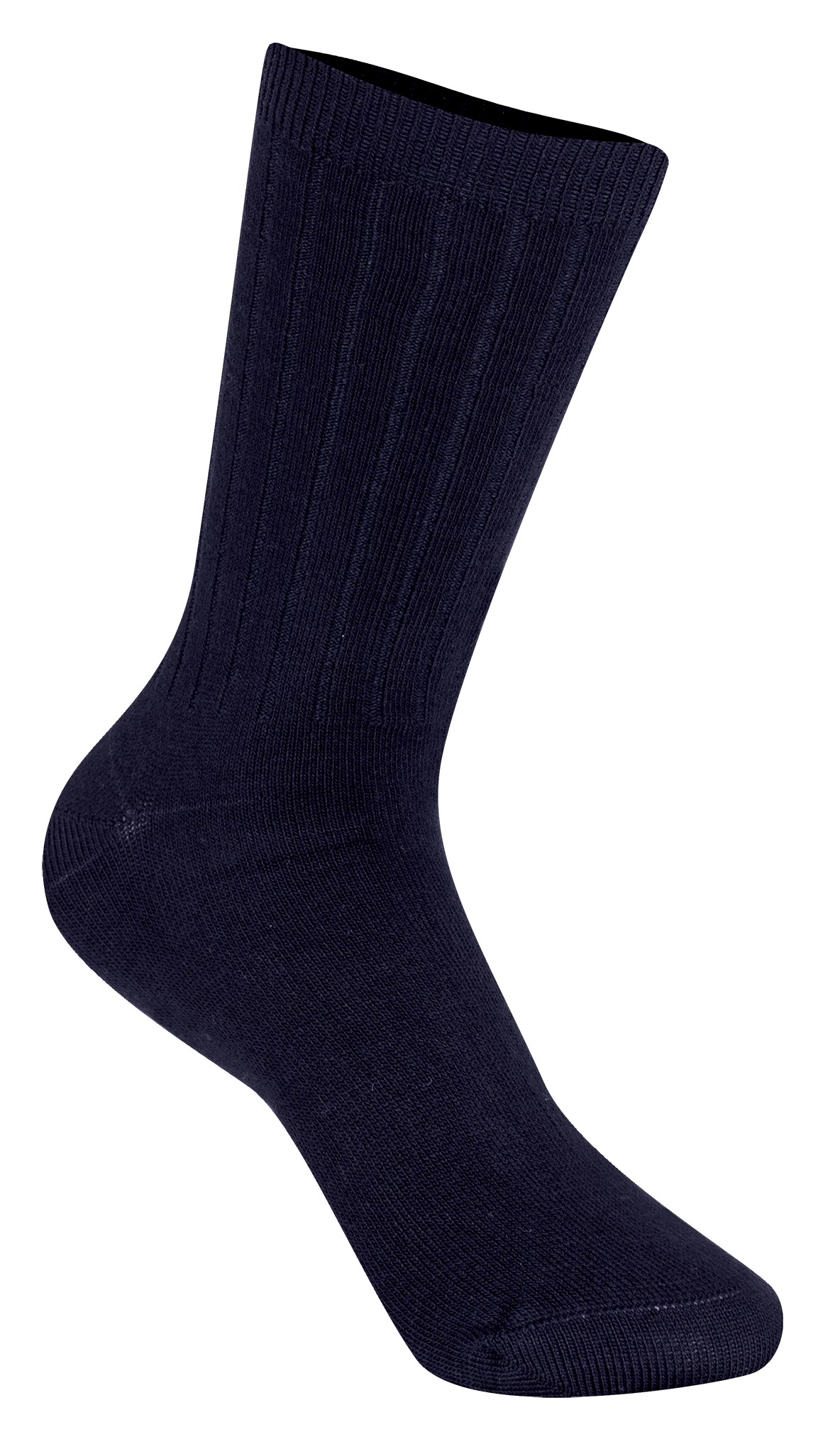 Unisex Ribbed Crew Socks