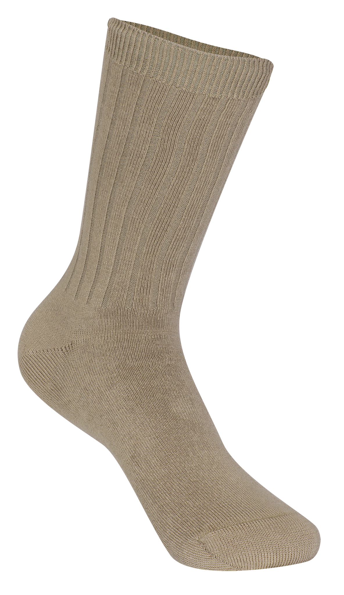 Unisex Ribbed Crew Socks