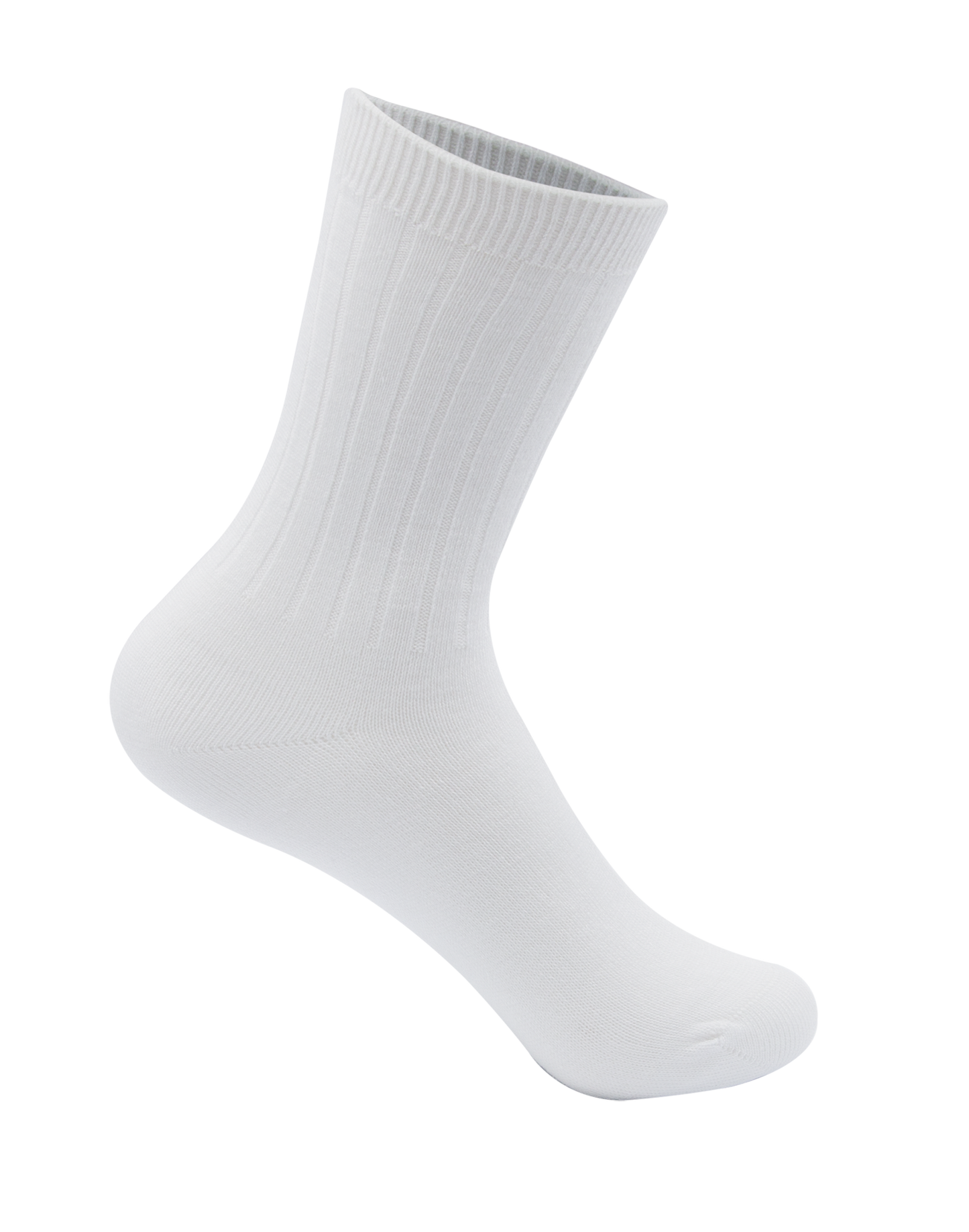 Unisex Ribbed Crew Socks