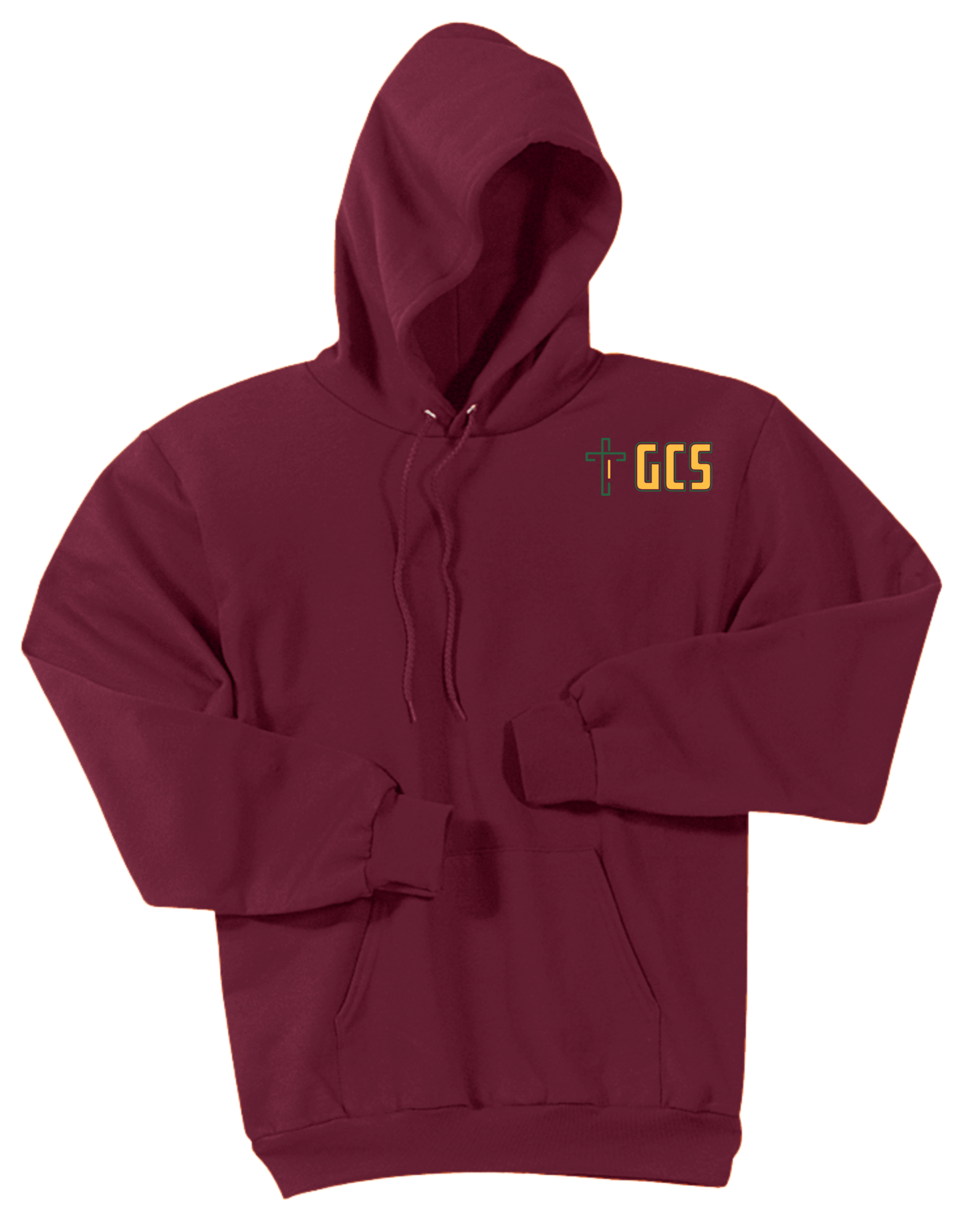 Adult Unisex Essential Fleece Pullover Hooded Sweatshirt