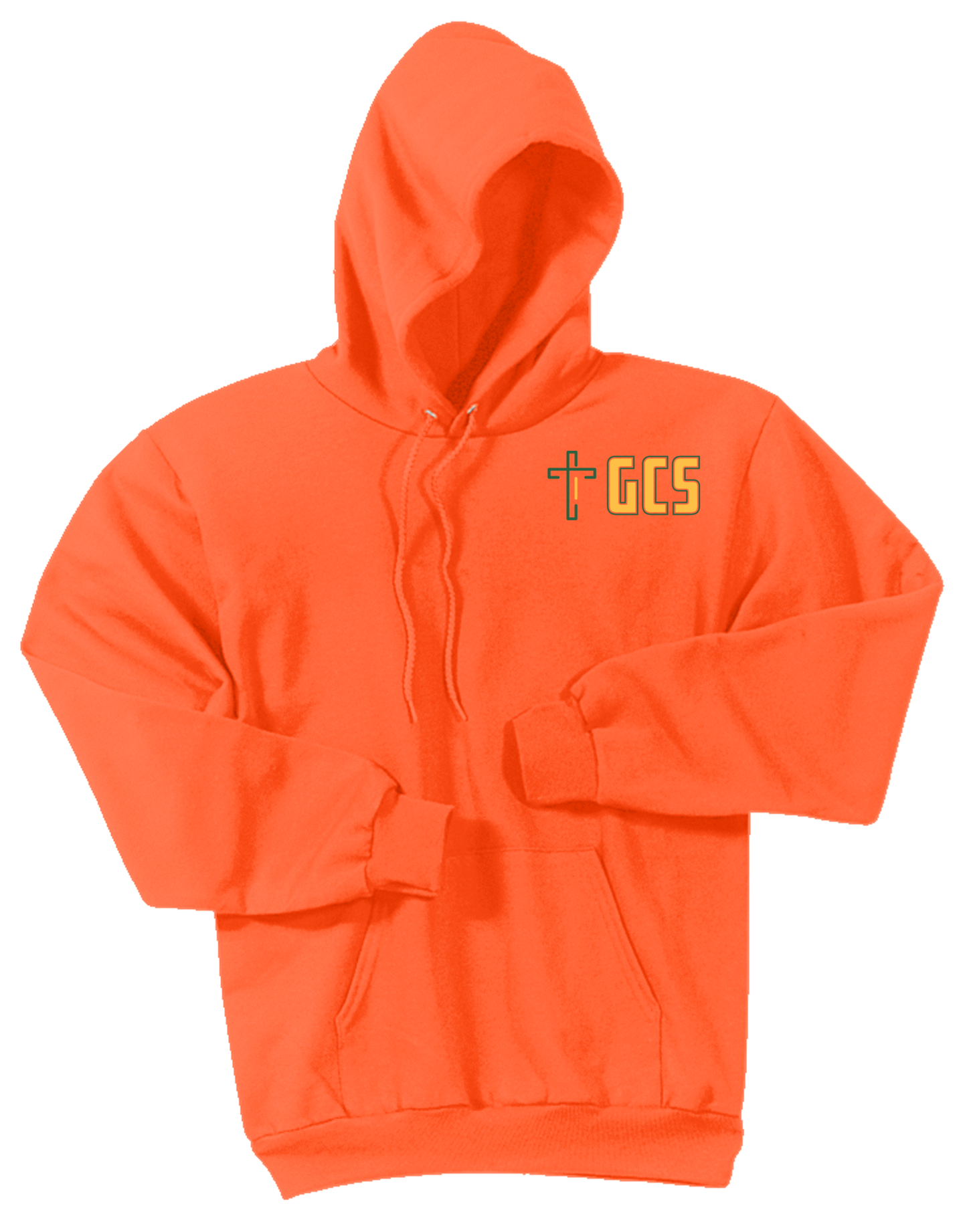 Plus Size Adult Unisex Essential Fleece Pullover Hooded Sweatshirt