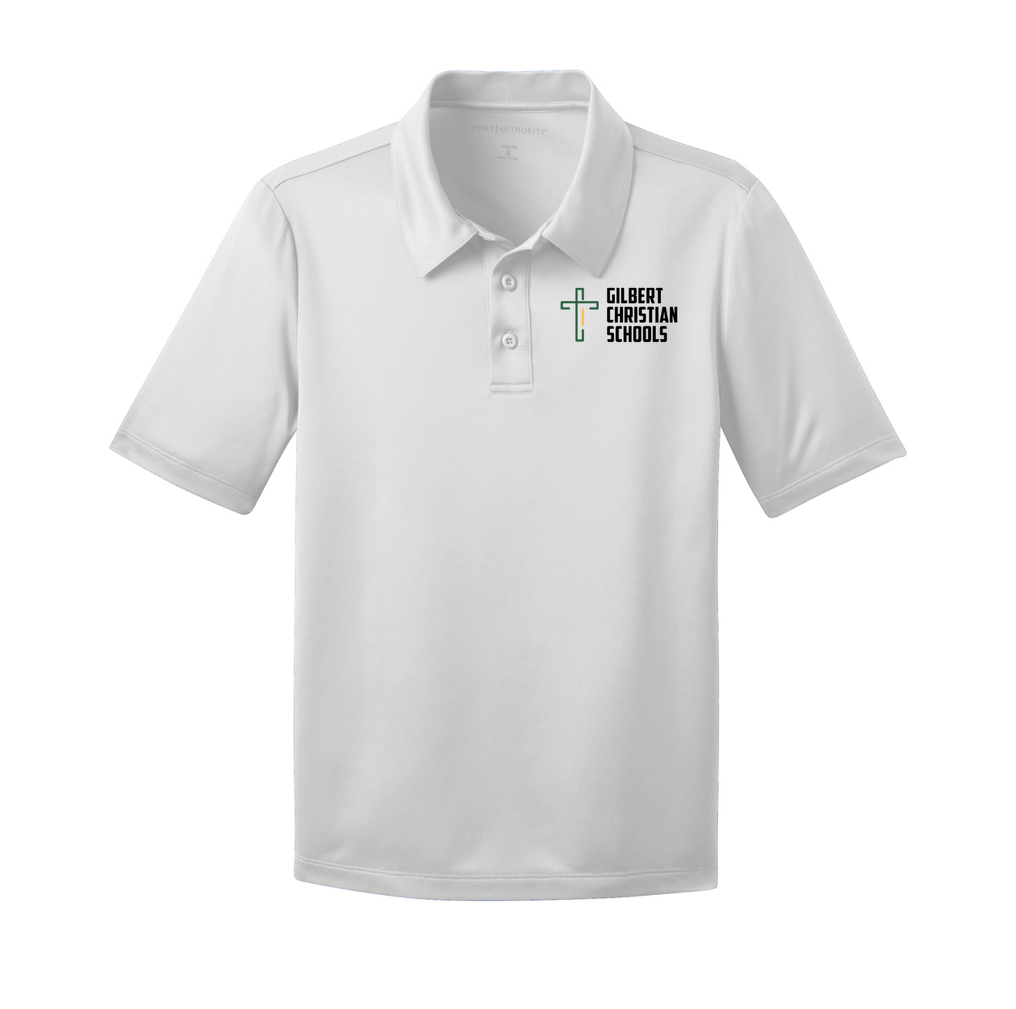 Discounted Port Authority® Youth Silk Touch™ Performance Polo