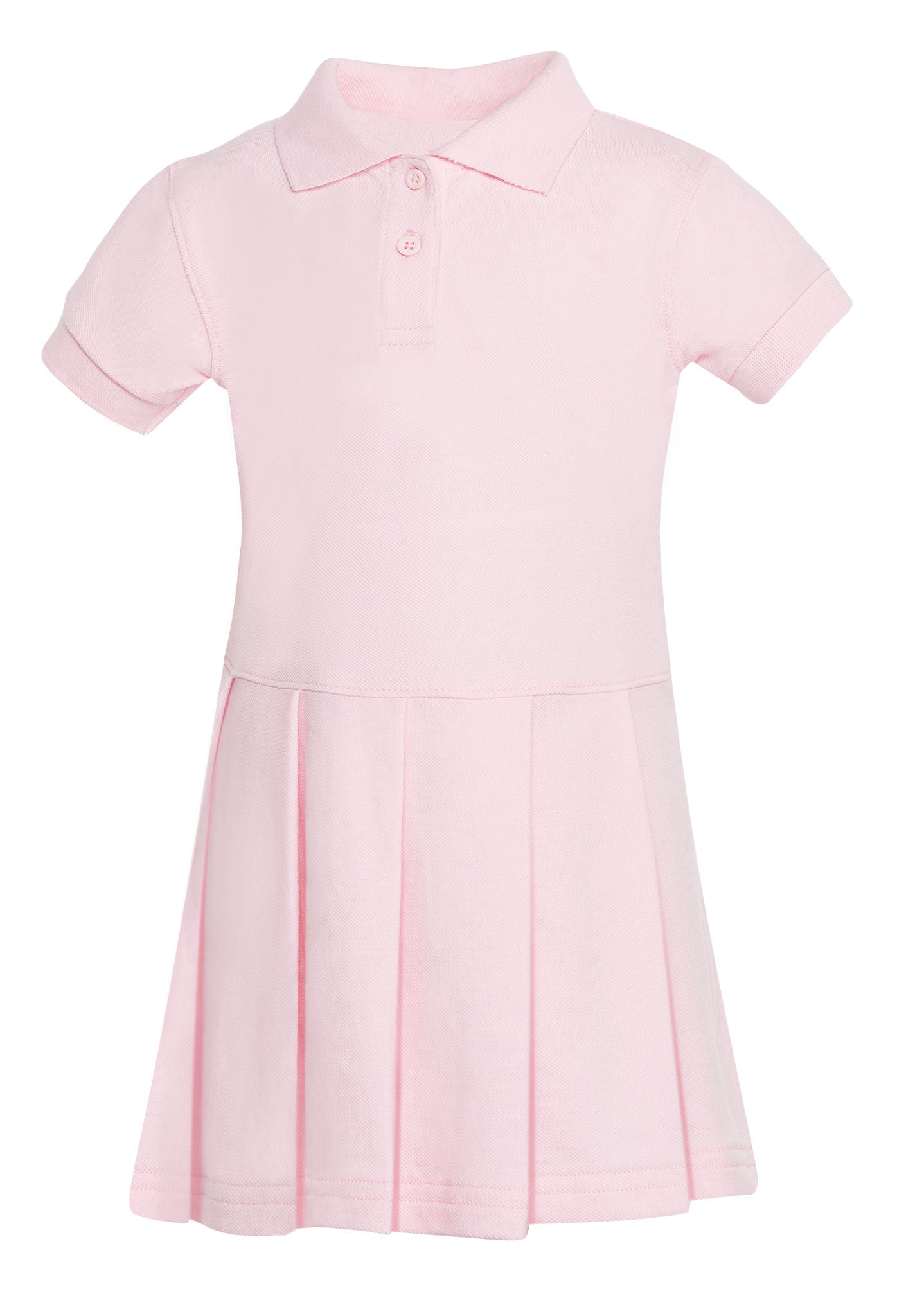 Discounted Girls Pique Polo Dress (Sizes XS-XL)