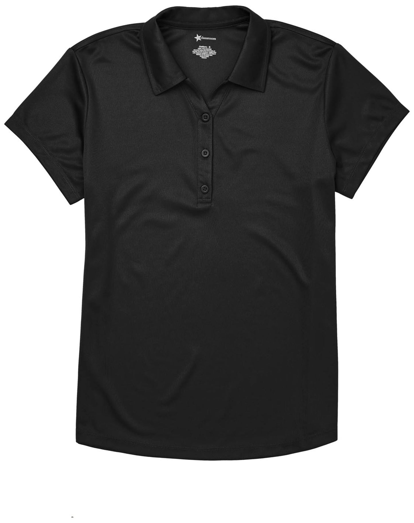 Discounted Juniors Moisture Wicking Polo