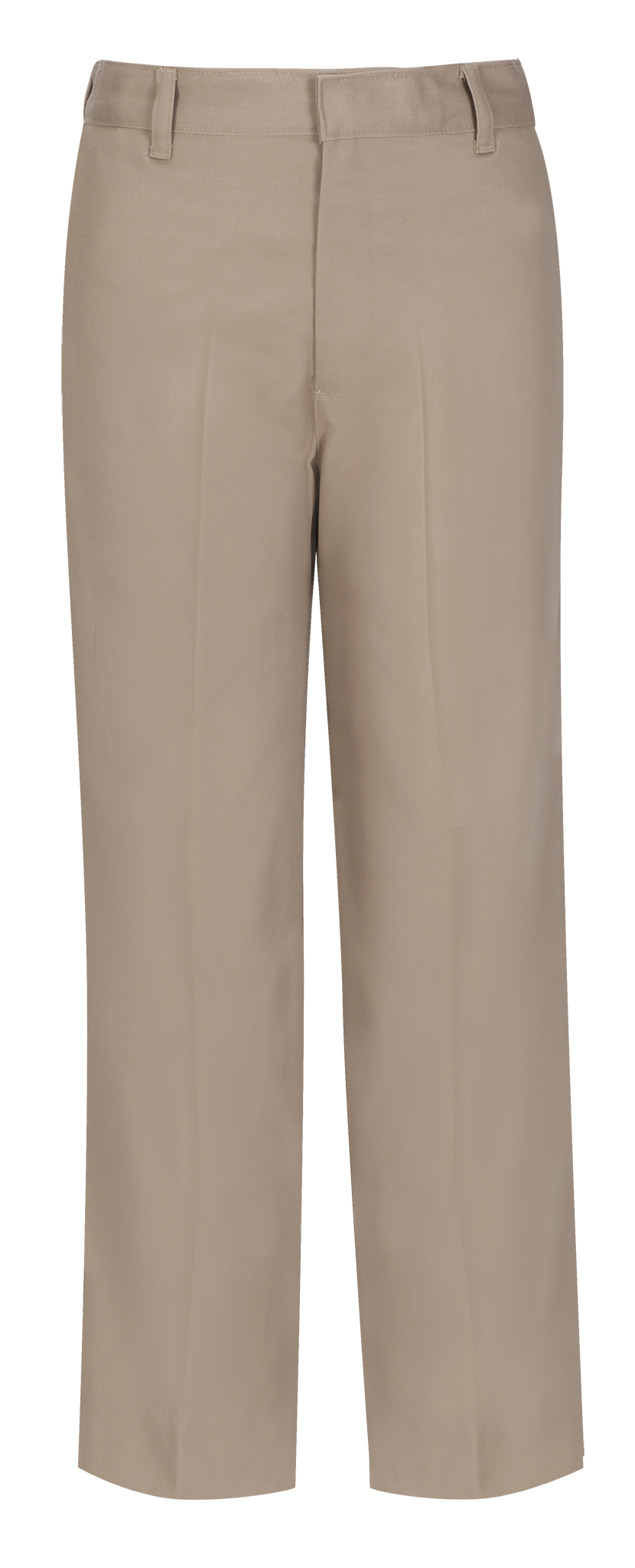 Boys Flat Front Pant With Double Knee